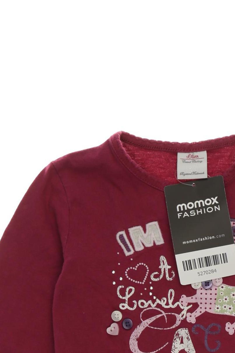 Thumbnail - s.Oliver Mädchen Langarmshirt, pink, Gr. 80