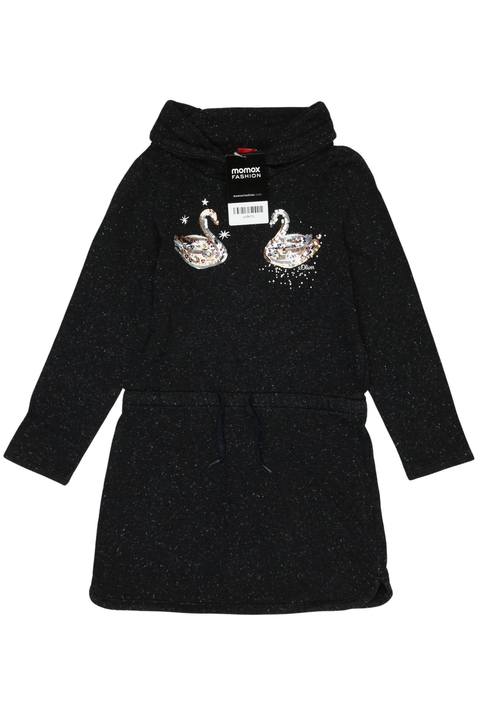 

s.Oliver Mädchen Kleid, schwarz, Gr. 122