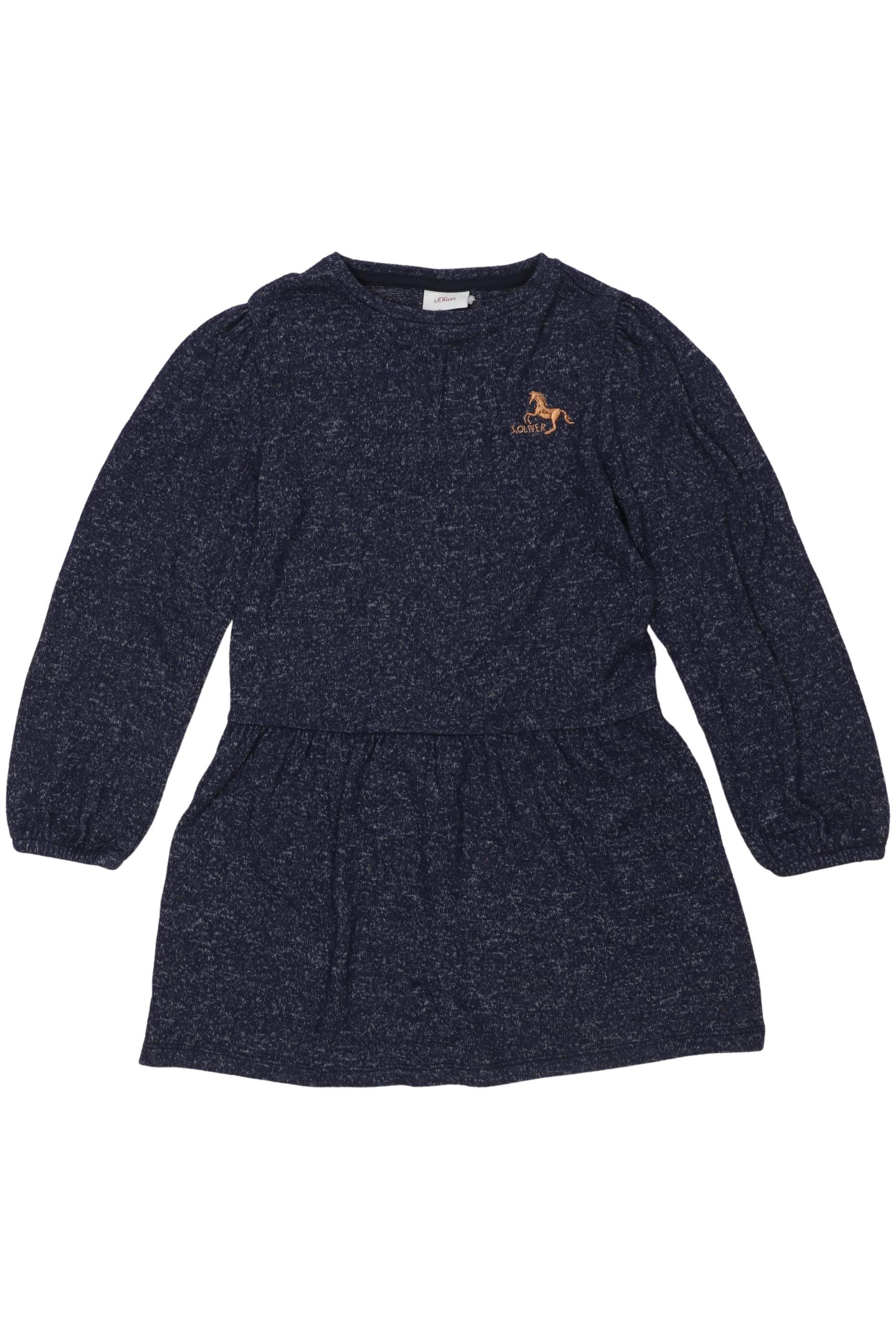 

s.Oliver Mädchen Kleid, marineblau, Gr. 110