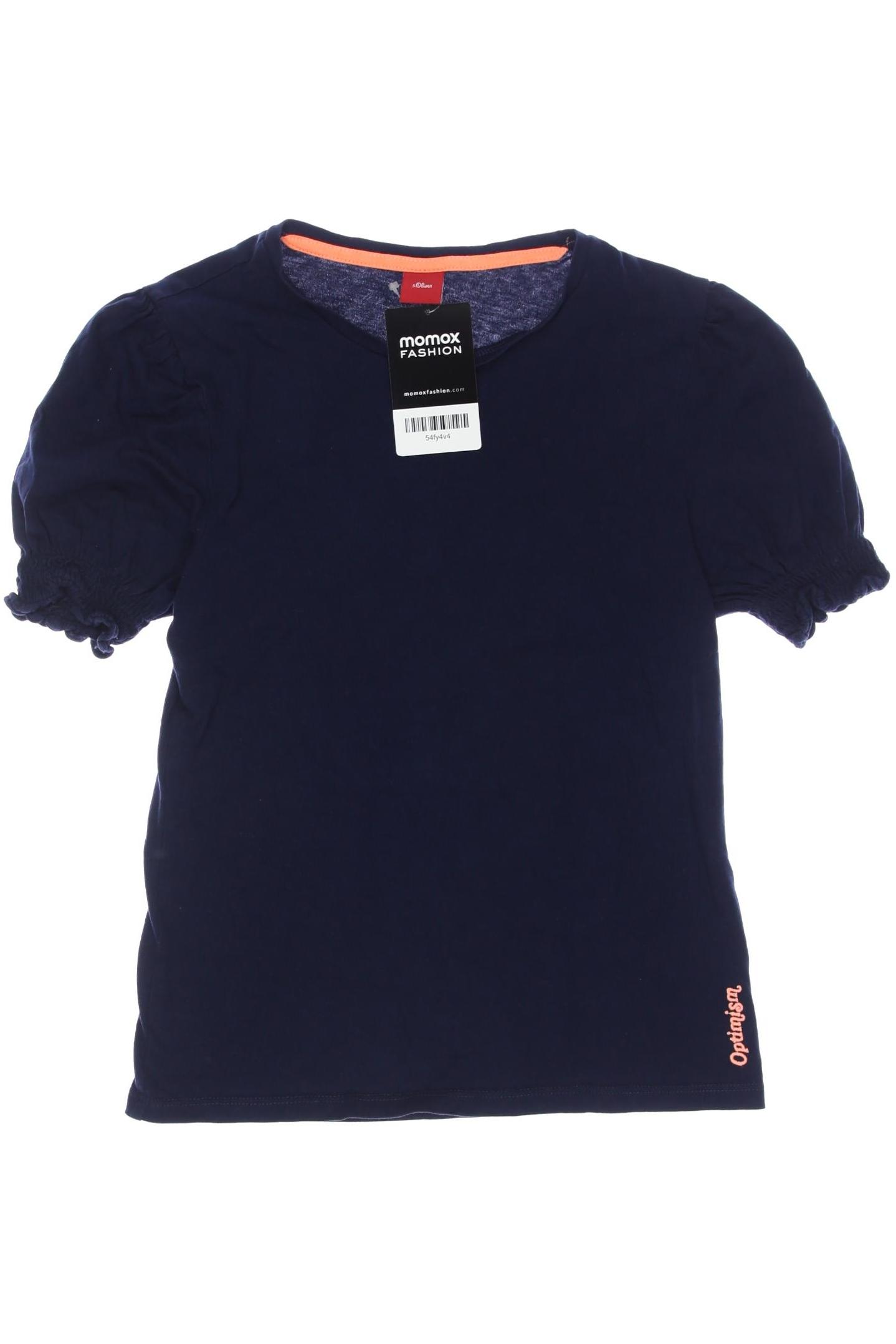 

s.Oliver Damen T-Shirt, marineblau, Gr. 152