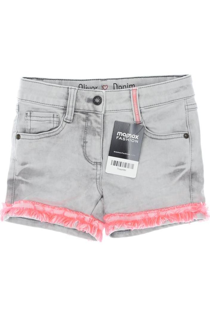 

s.Oliver Damen Shorts, grau, Gr. 128