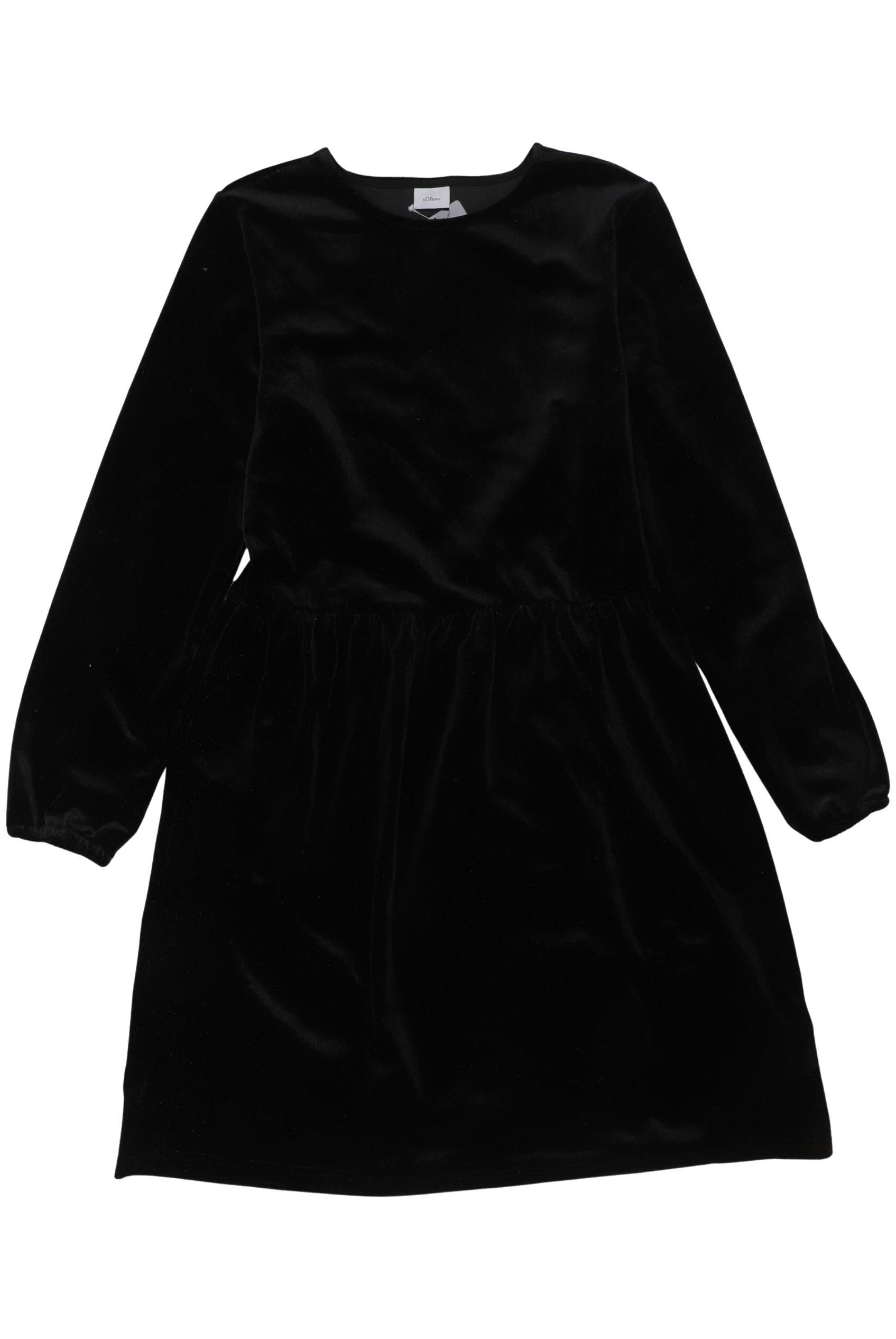 

s.Oliver Mädchen Kleid, schwarz, Gr. 164