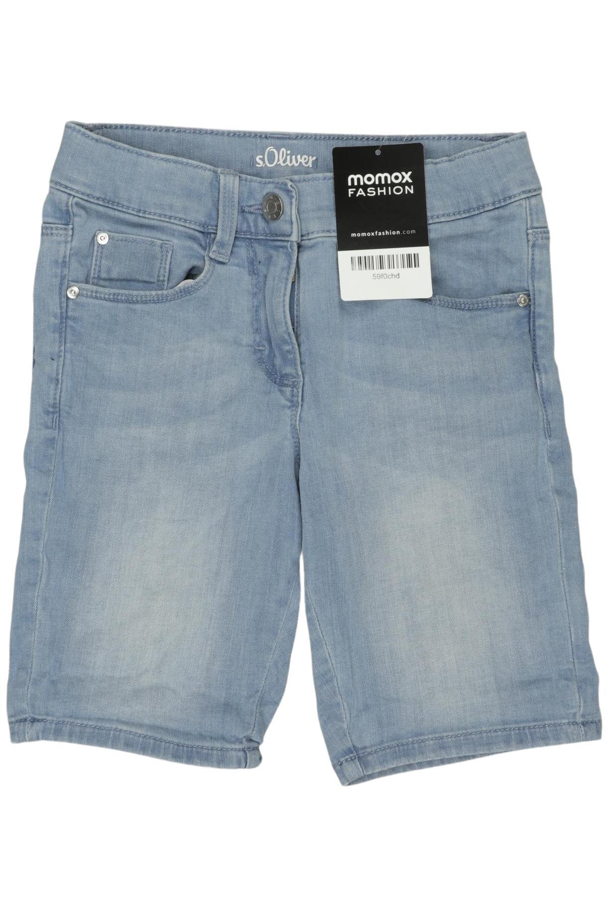 

s.Oliver Damen Shorts, blau, Gr. 134