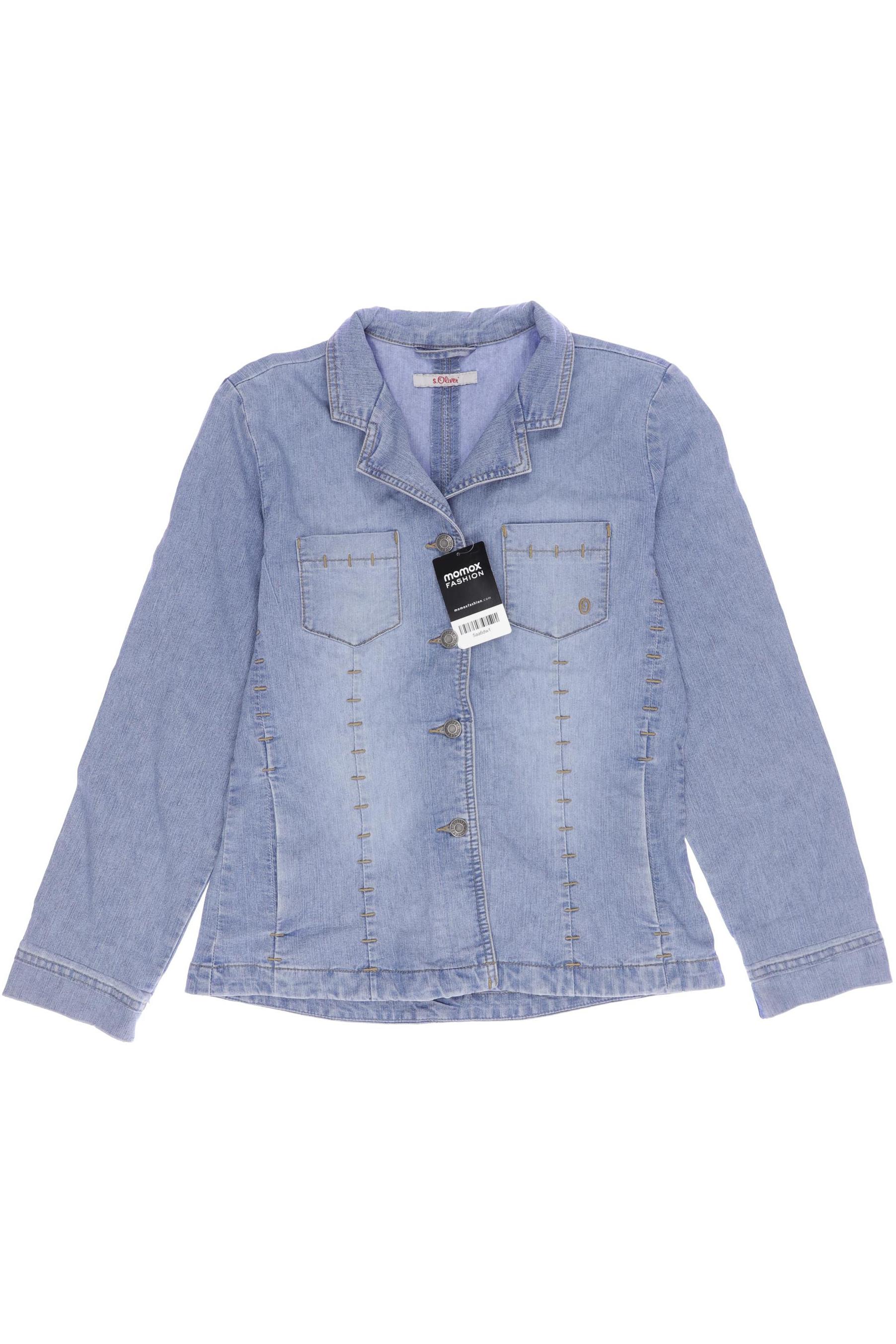 

s.Oliver Damen Jacke, blau, Gr. 176