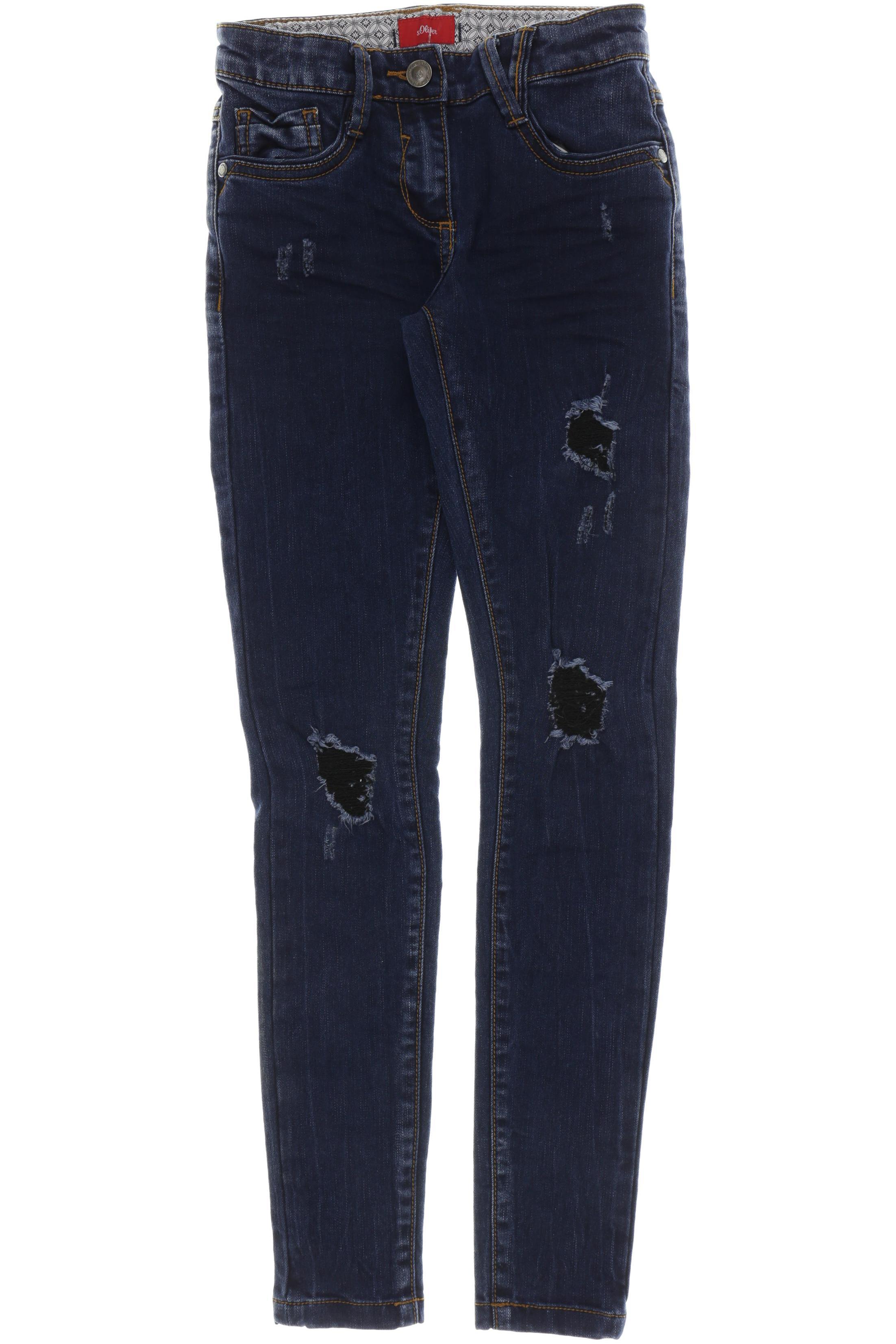

s.Oliver Damen Jeans, blau, Gr. 146
