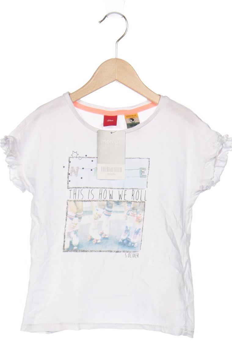 

s.Oliver Mädchen T-Shirt, weiß
