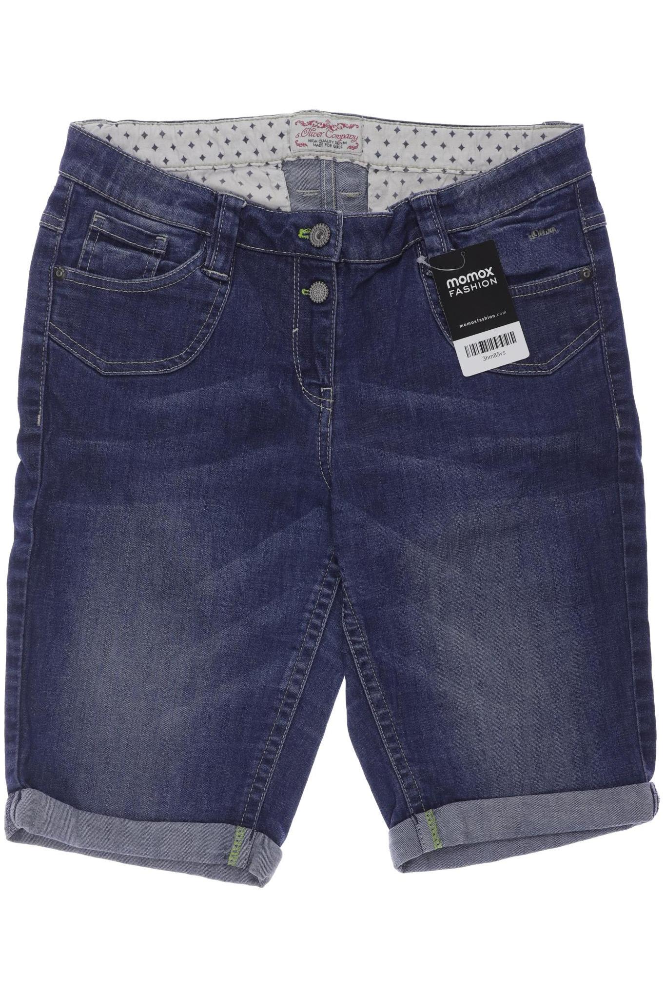 

s.Oliver Mädchen Shorts, blau