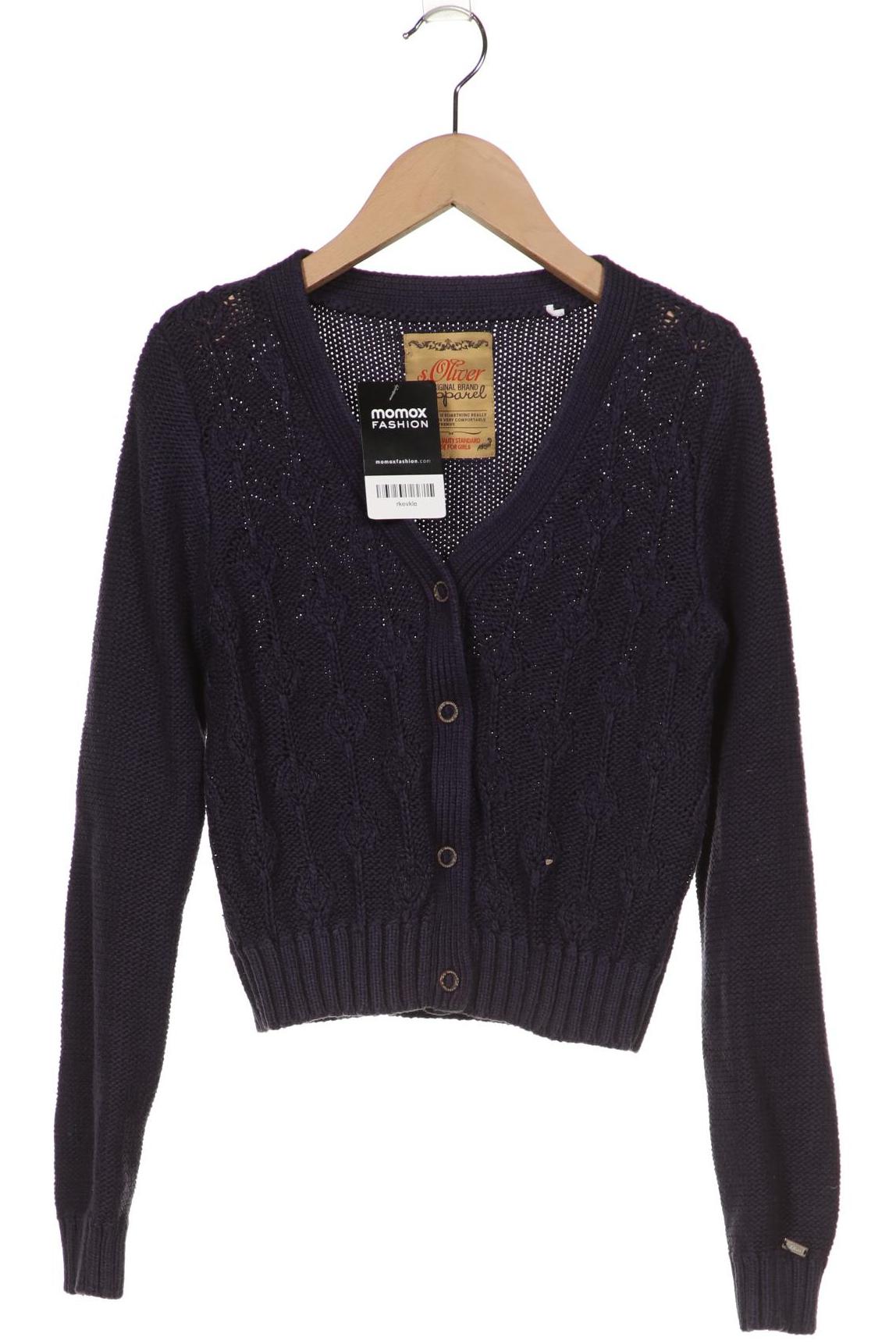 

s.Oliver Damen Strickjacke, marineblau, Gr. 158