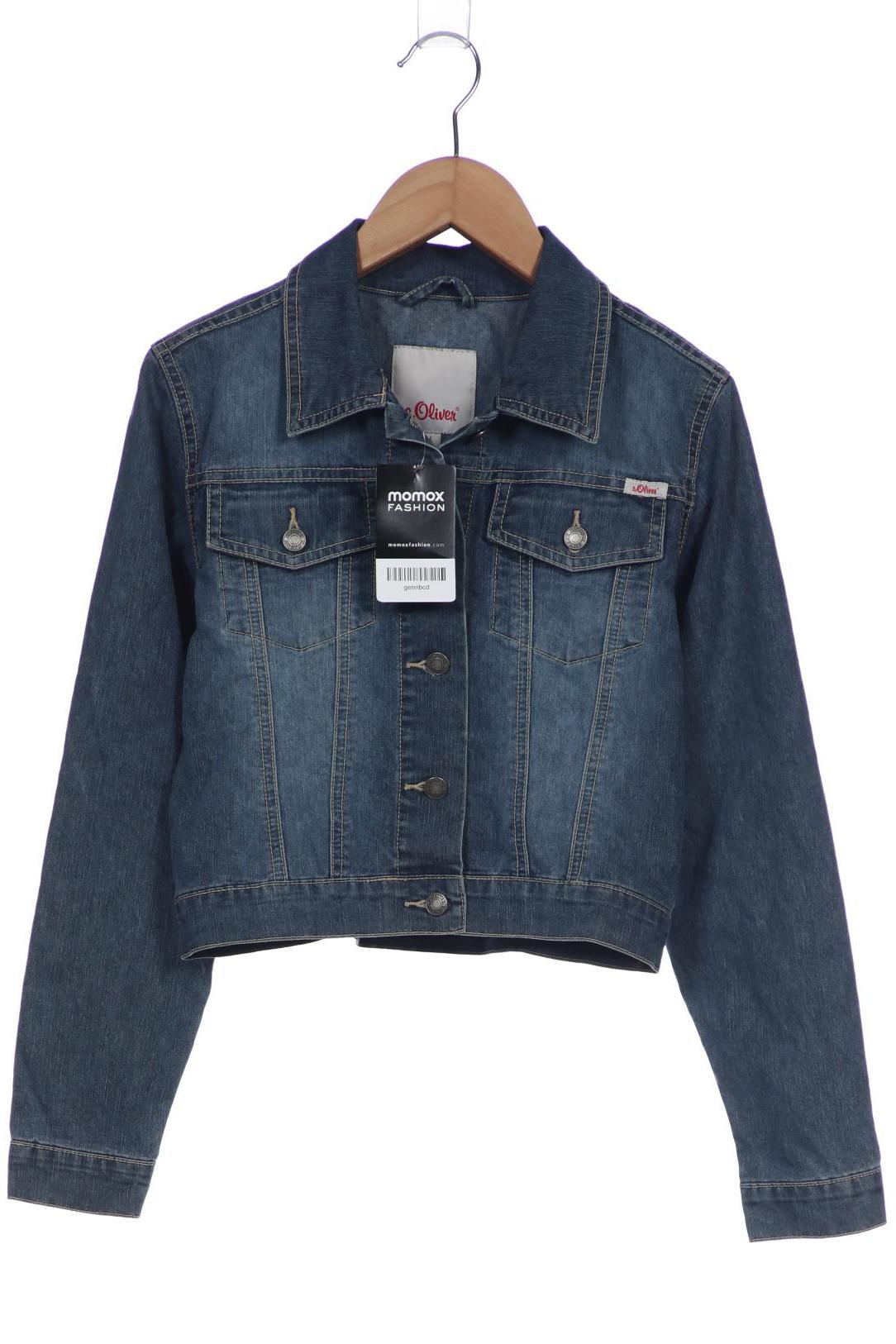 

s.Oliver Damen Jacke, blau, Gr. 158