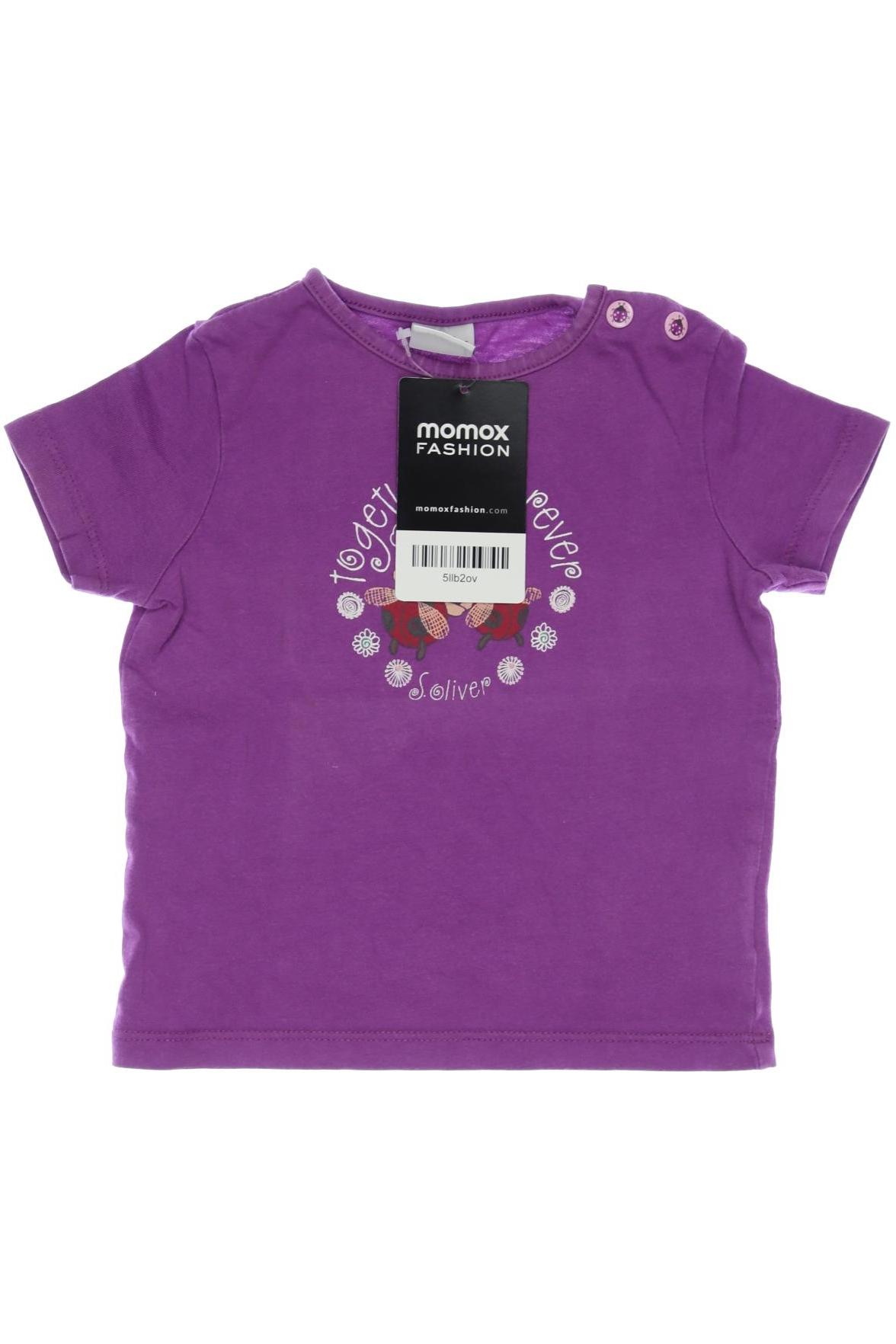 

s.Oliver Damen T-Shirt, flieder, Gr. 74
