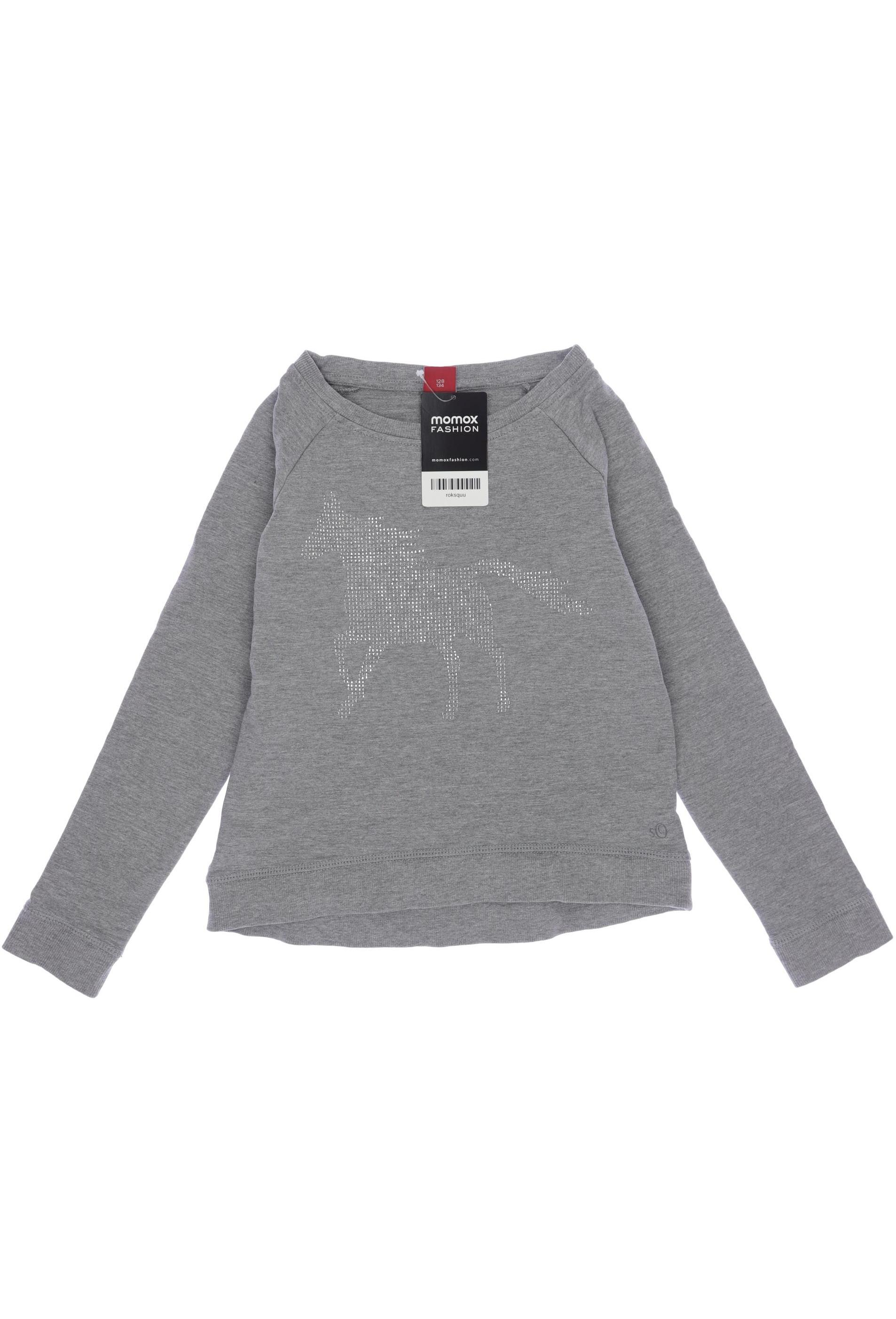 

s.Oliver Damen Hoodies & Sweater, grau, Gr. 128
