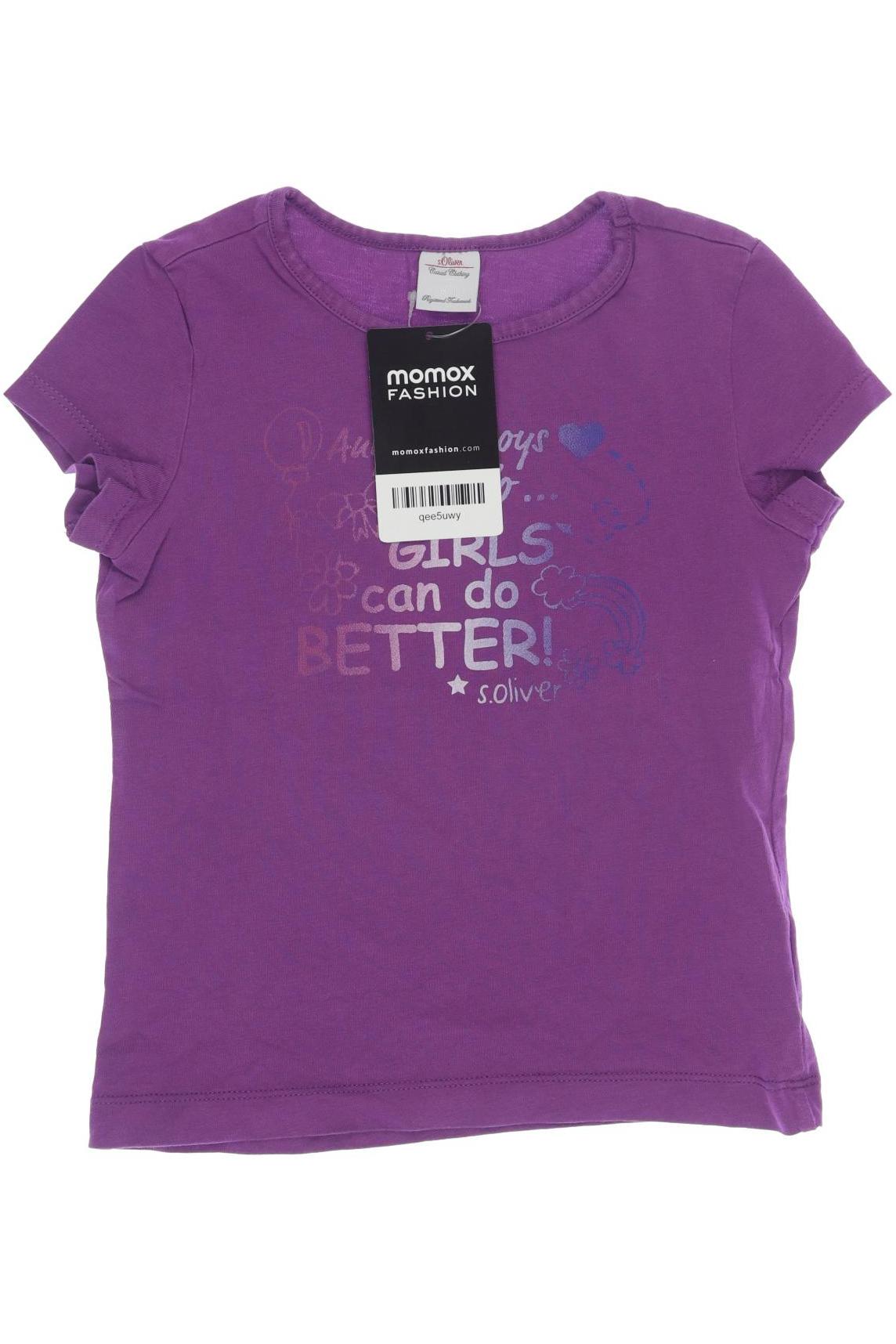 

s.Oliver Damen T-Shirt, flieder, Gr. 104