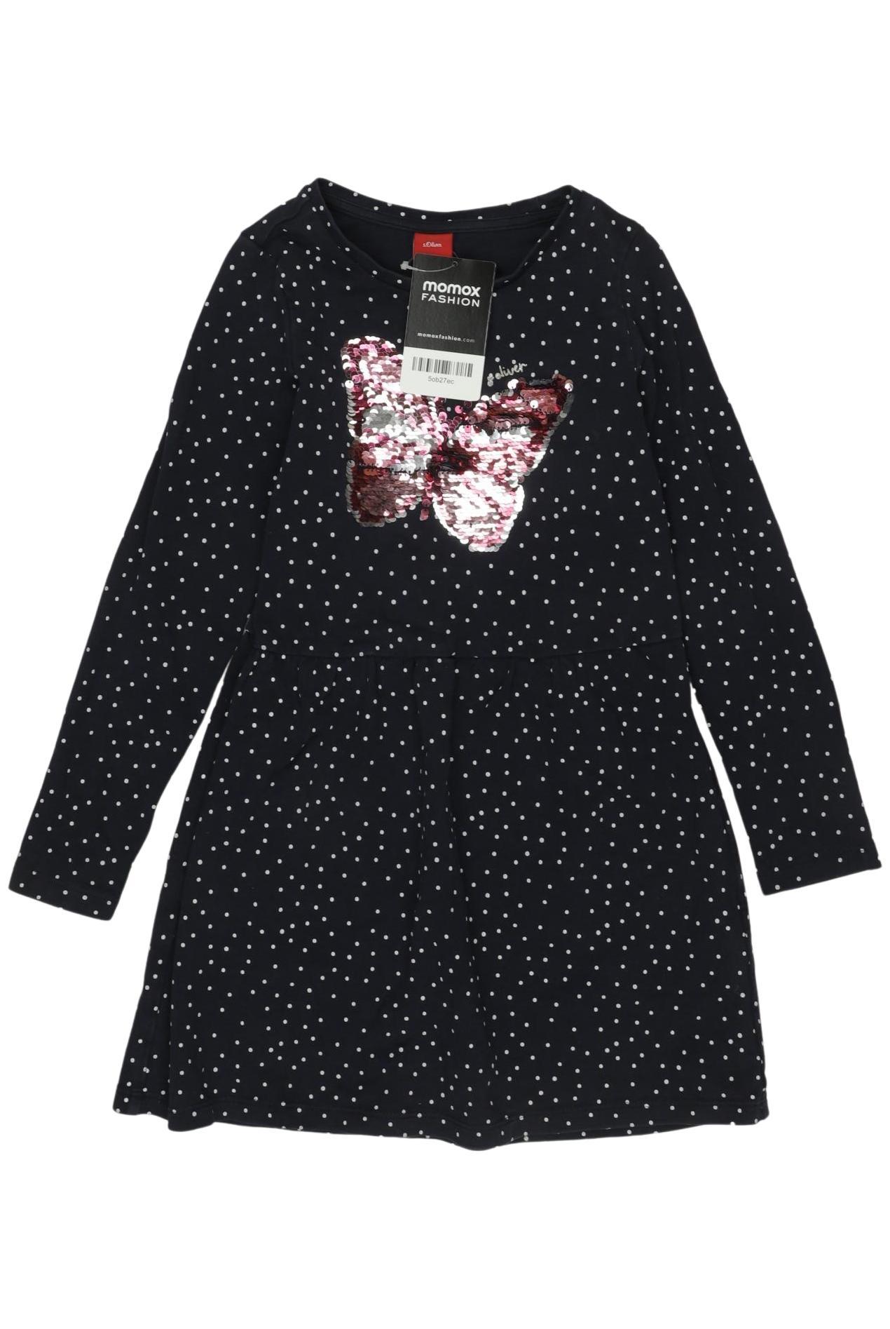 

s.Oliver Damen Kleid, marineblau, Gr. 116