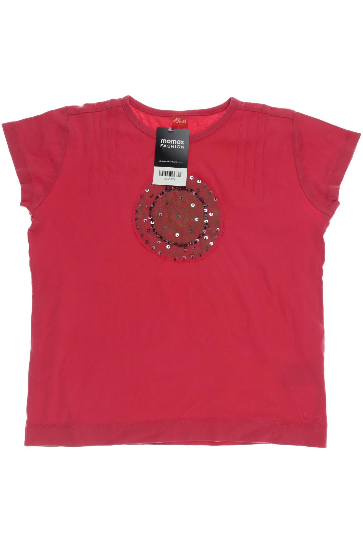 

s.Oliver Damen T-Shirt, pink, Gr. 152