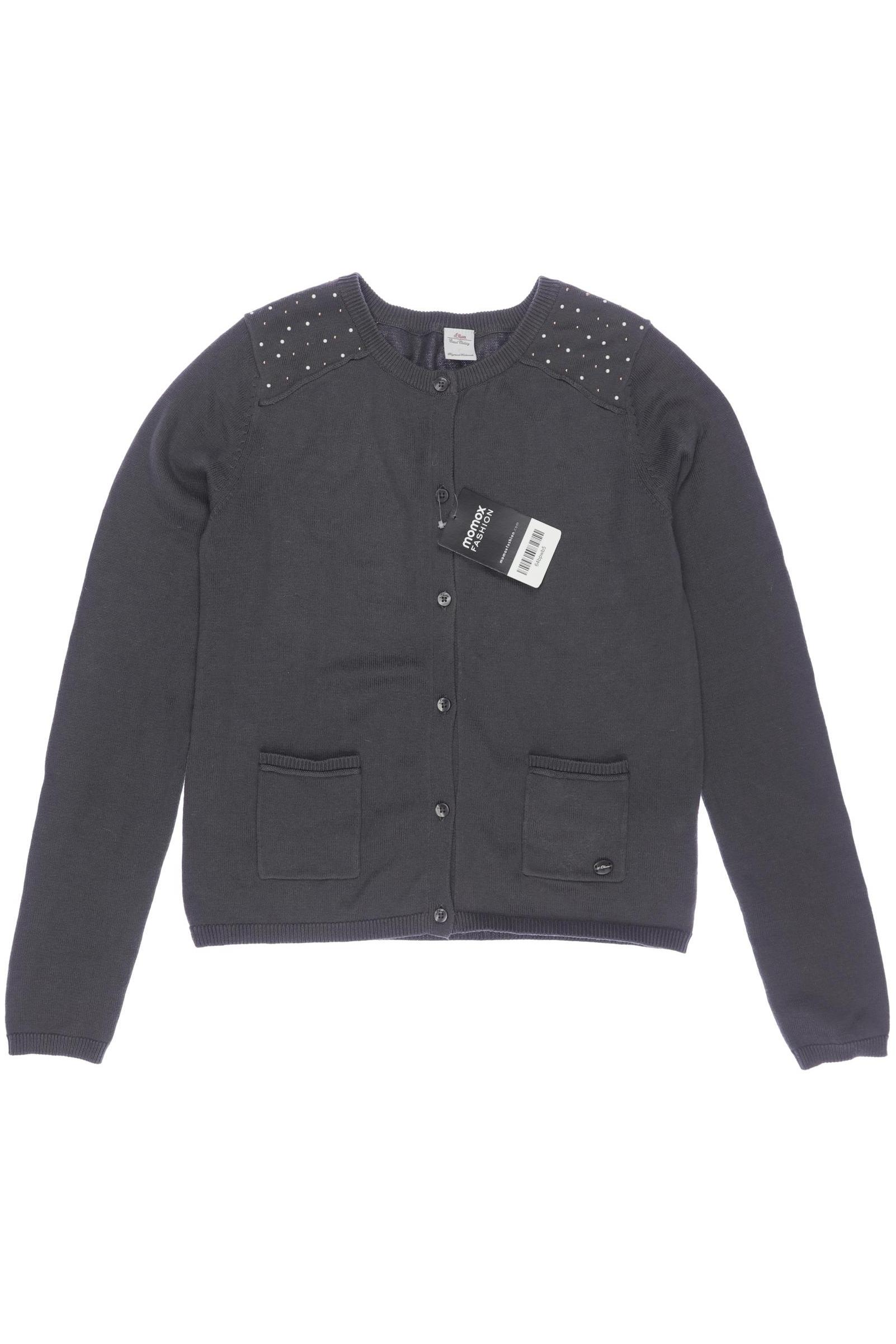 

s.Oliver Damen Strickjacke, grau, Gr. 164