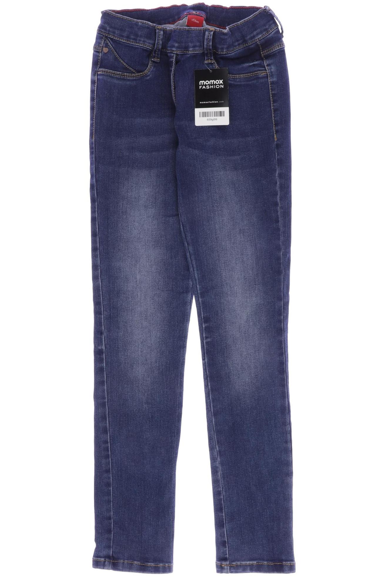 

s.Oliver Damen Jeans, marineblau, Gr. 140