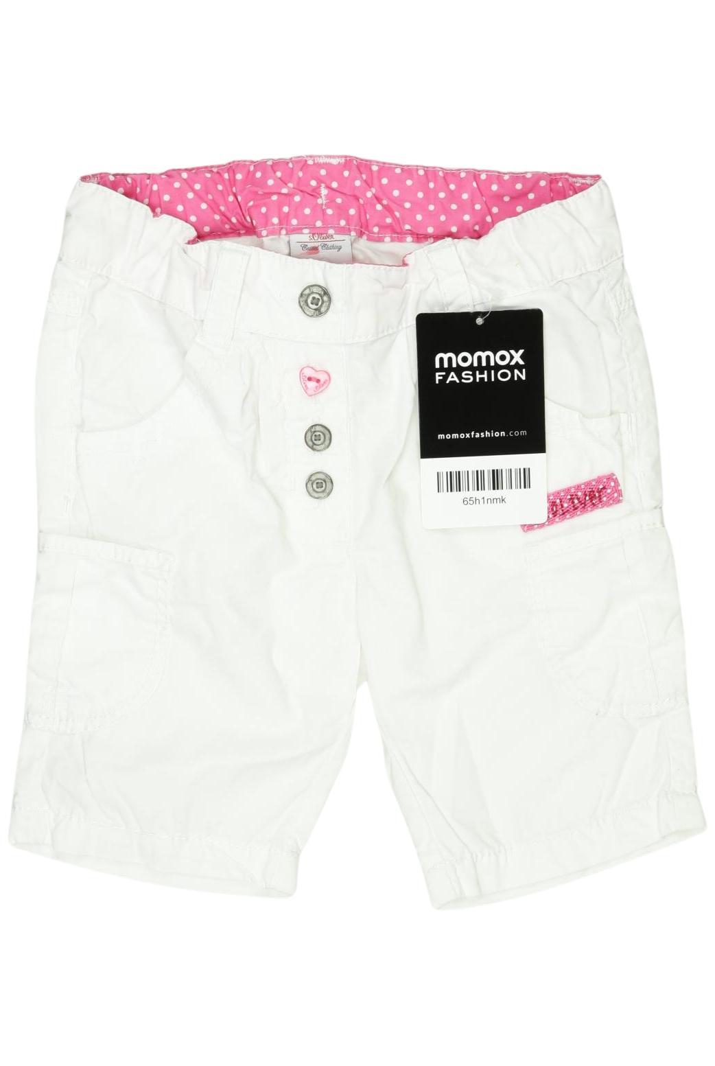 

s.Oliver Damen Shorts, weiß, Gr. 68
