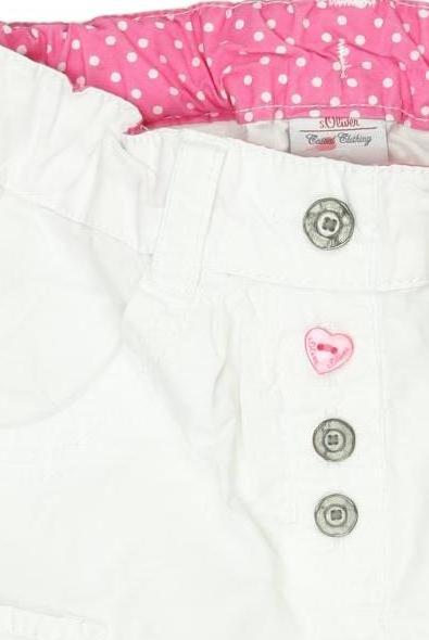 Thumbnail - s.Oliver Mädchen Shorts, weiß, Gr. 68