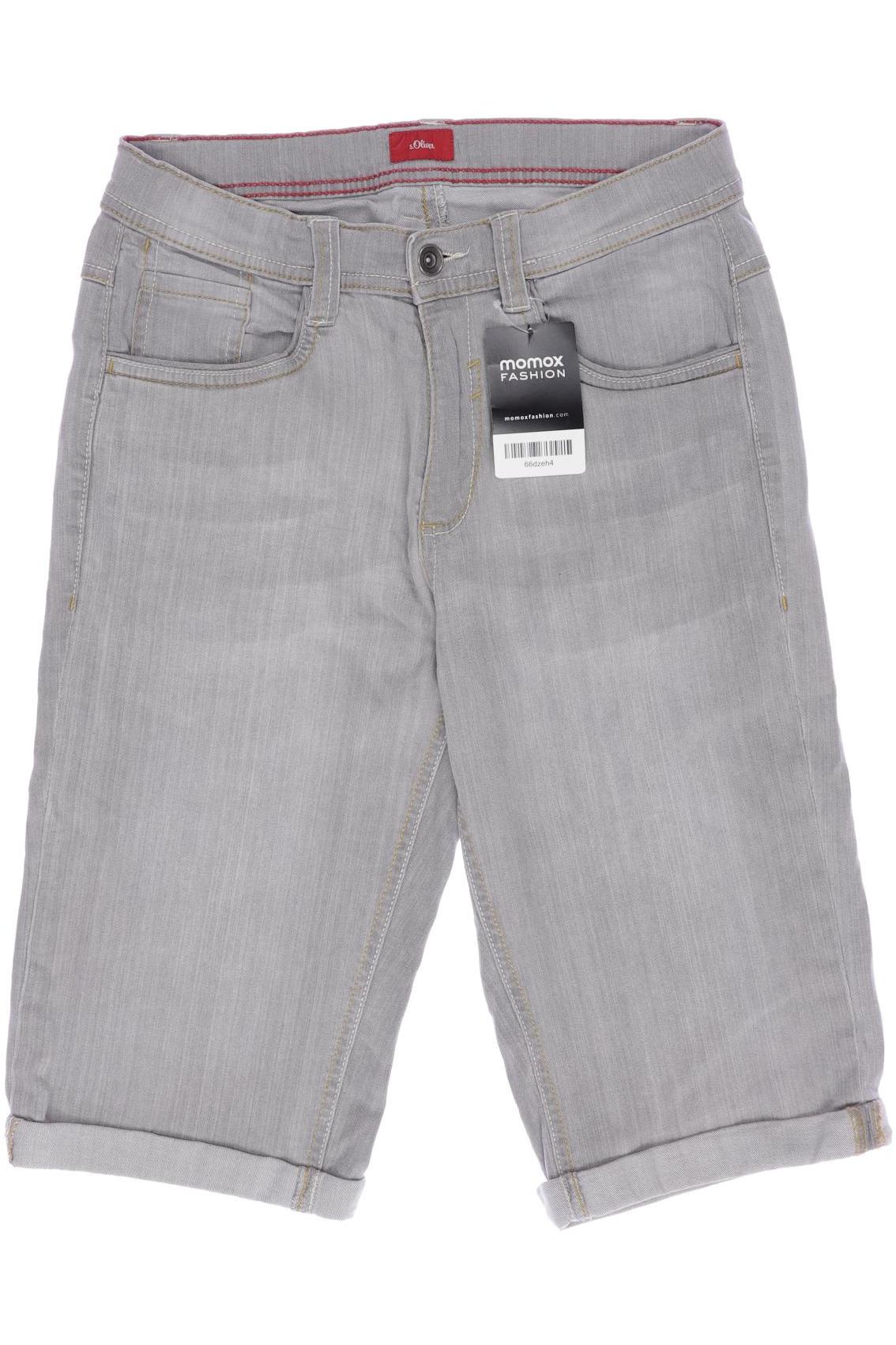 

s.Oliver Damen Shorts, grau, Gr. 158