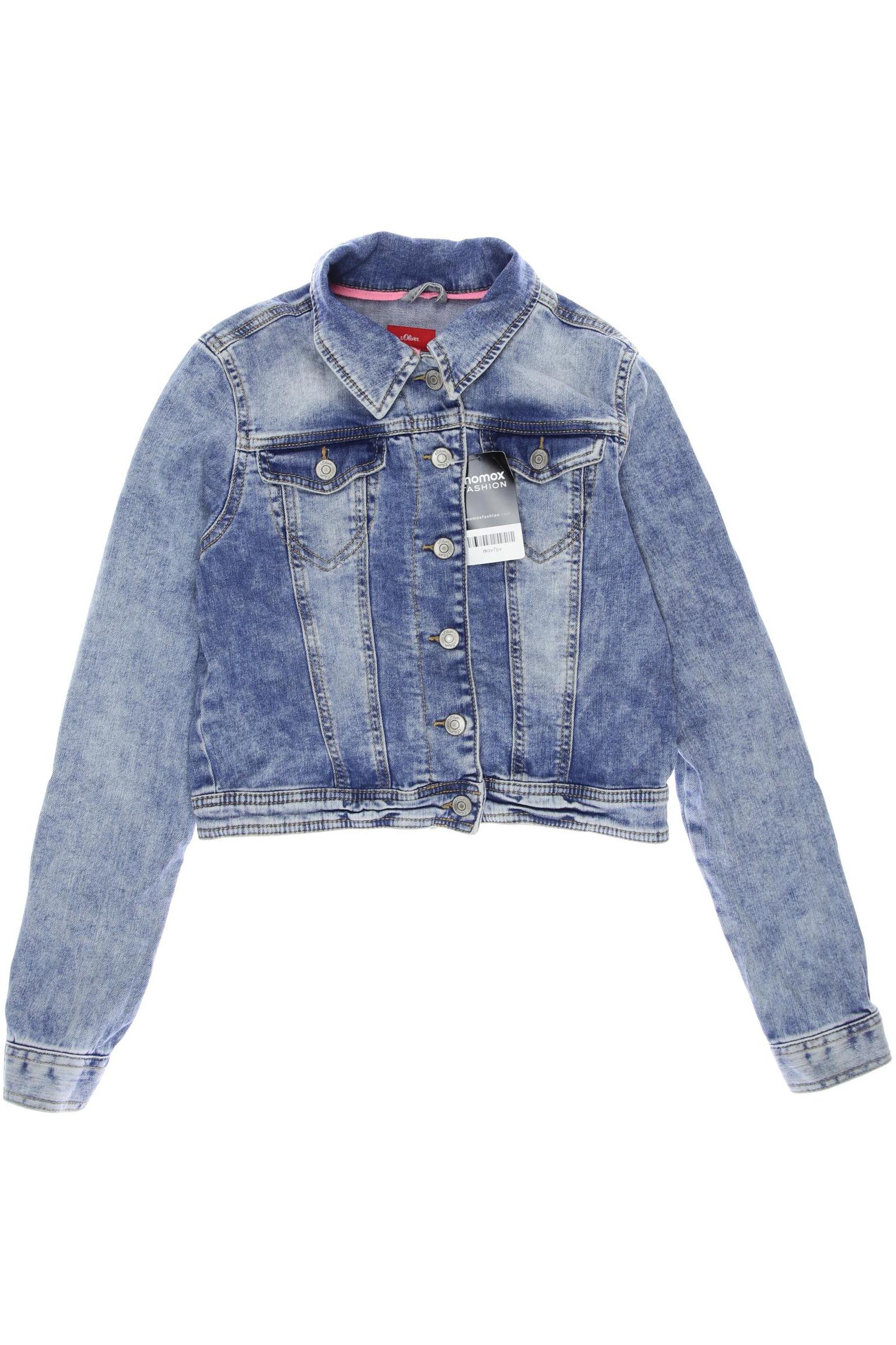 

s.Oliver Mädchen Jacke, blau, Gr. 158
