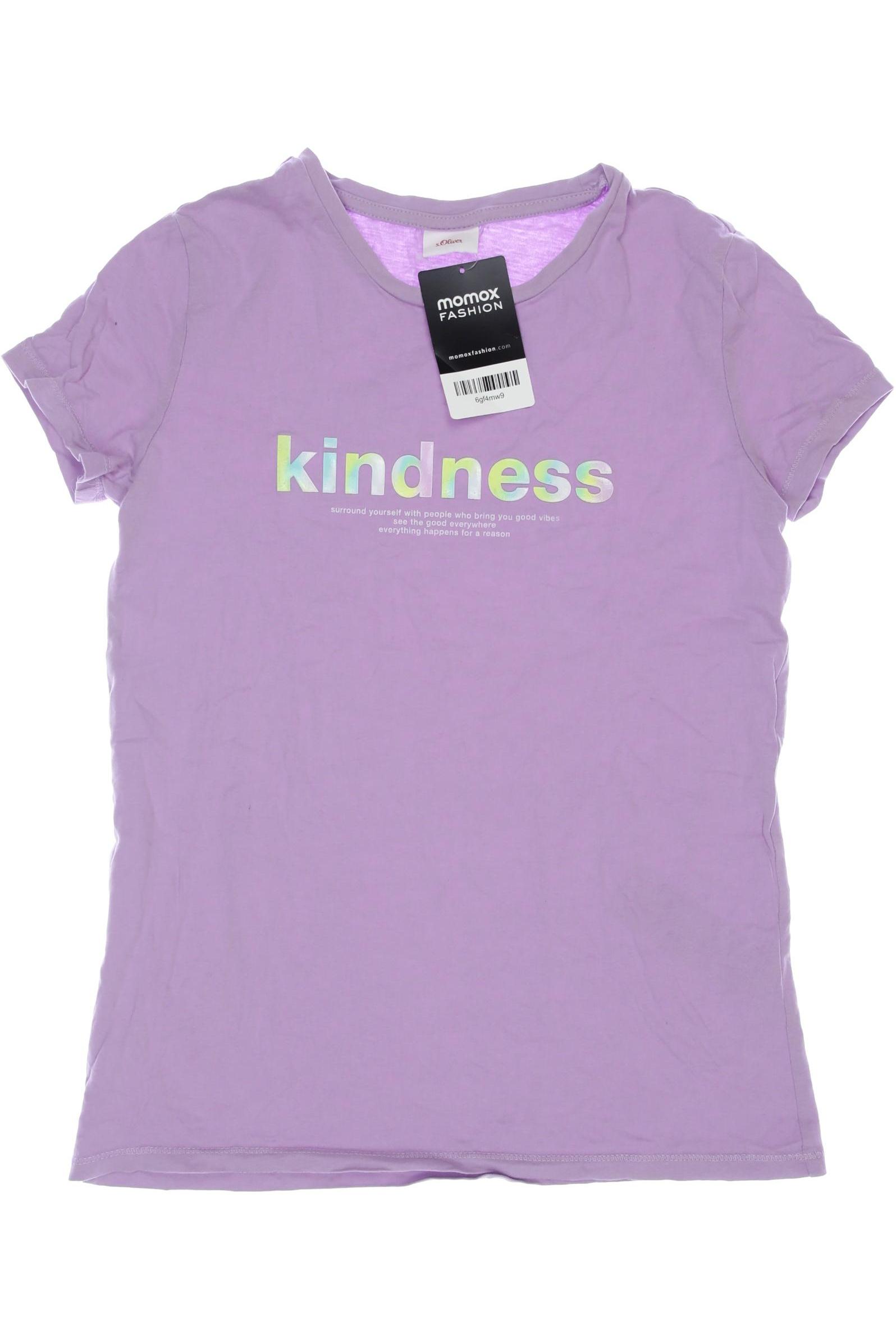 

s.Oliver Damen T-Shirt, flieder, Gr. 164