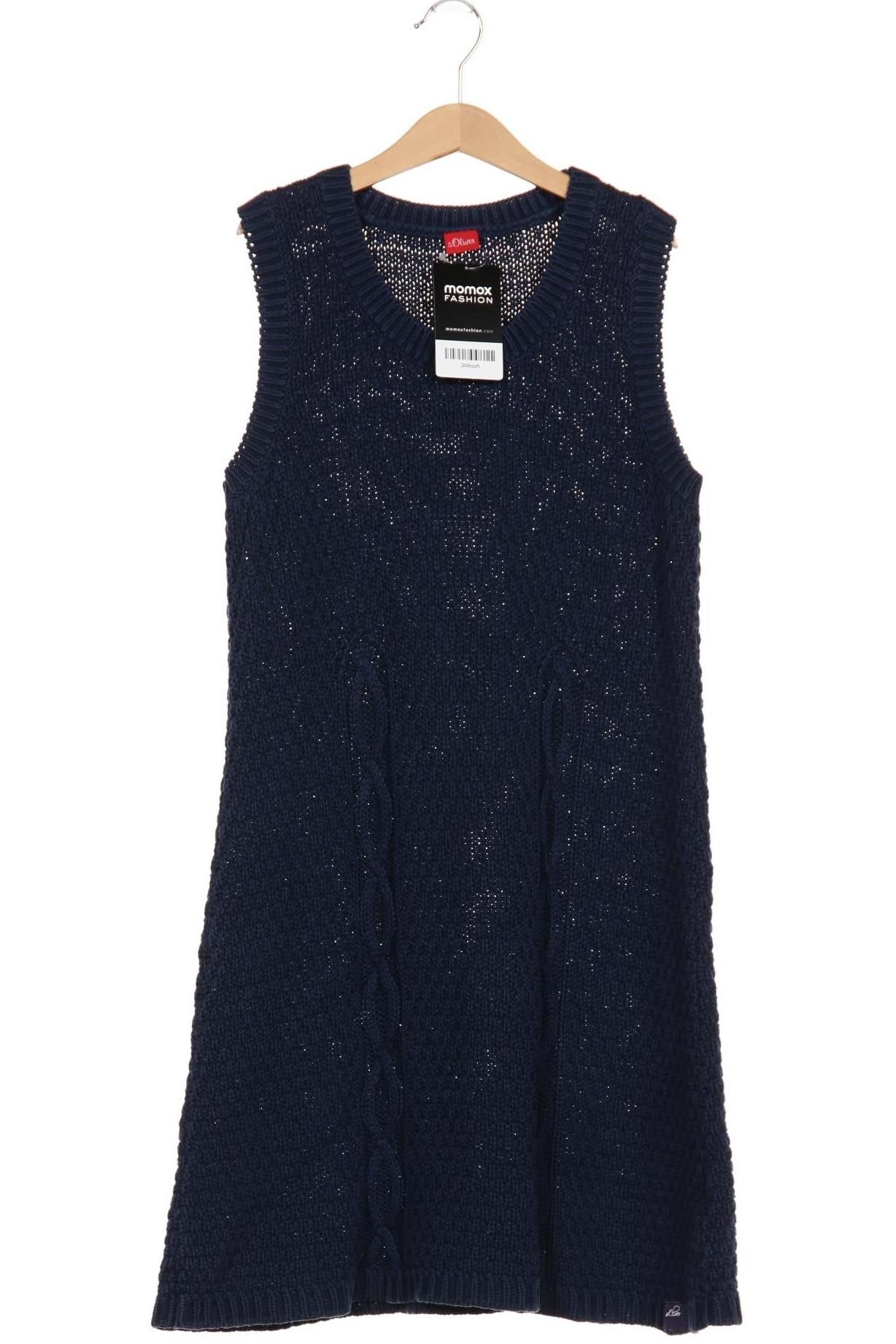 

s.Oliver Mädchen Kleid, marineblau, Gr. 176