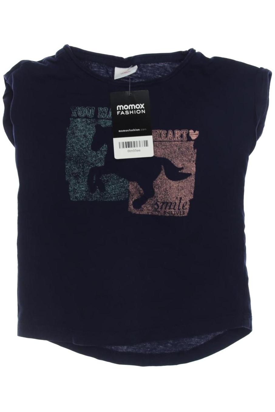 

s.Oliver Damen T-Shirt, marineblau, Gr. 104