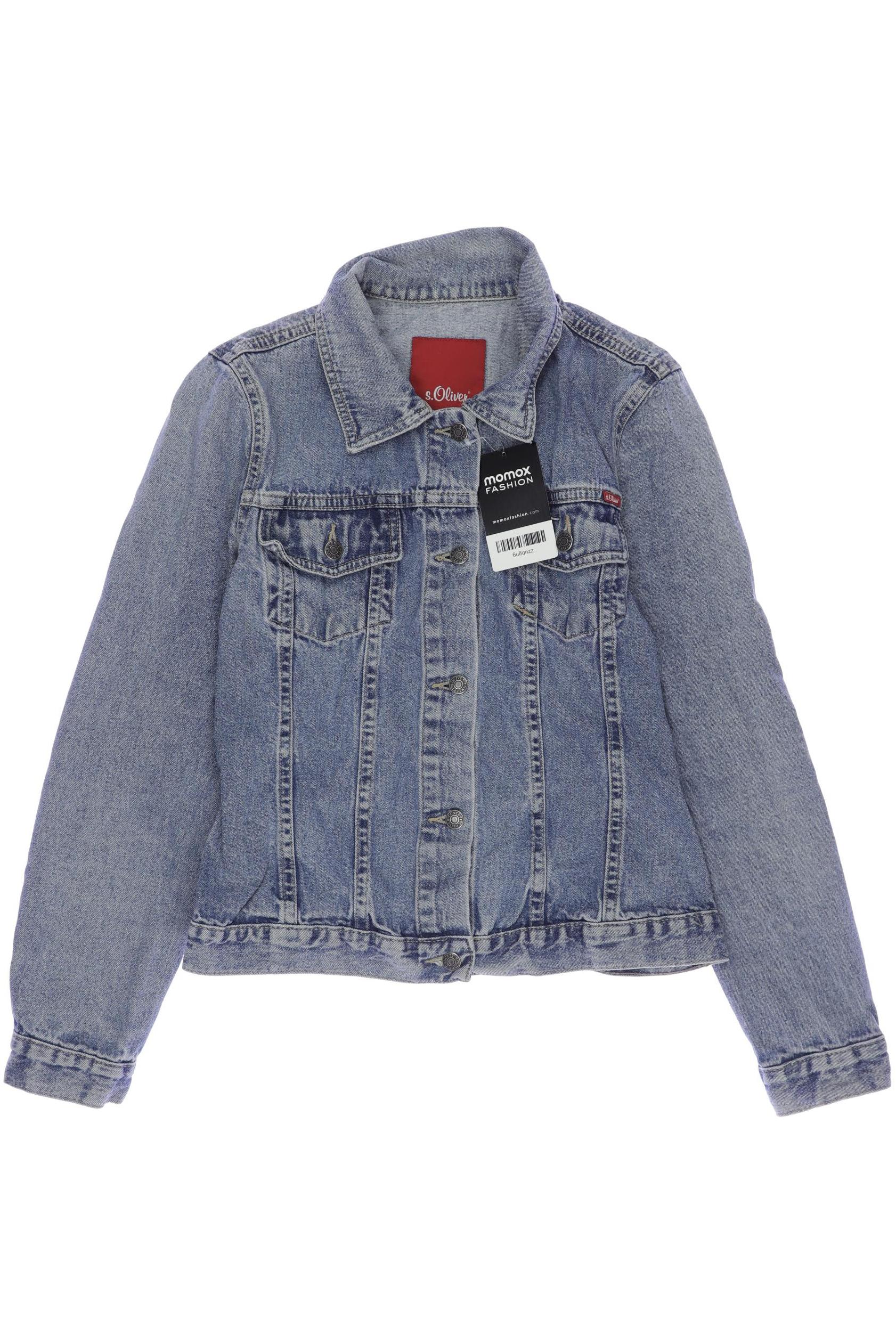 

s.Oliver Damen Jacke, blau, Gr. 152