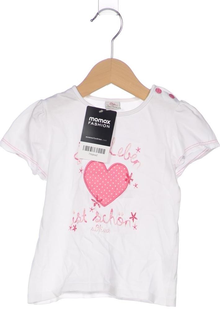 

s.Oliver Damen T-Shirt, weiß, Gr. 86