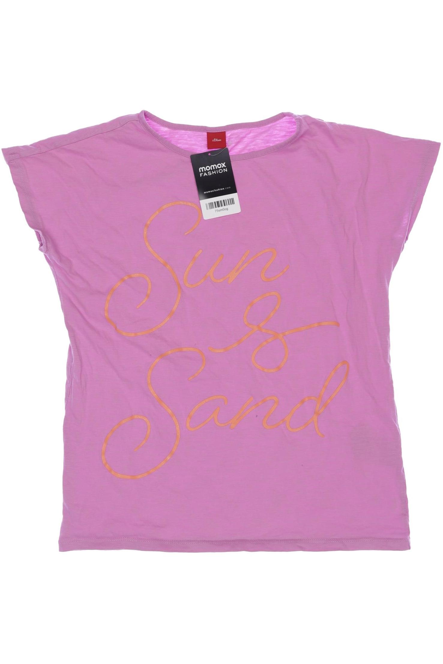 

s.Oliver Damen T-Shirt, pink, Gr. 164