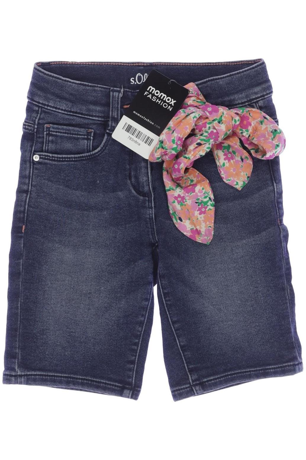 

s.Oliver Damen Shorts, marineblau, Gr. 116