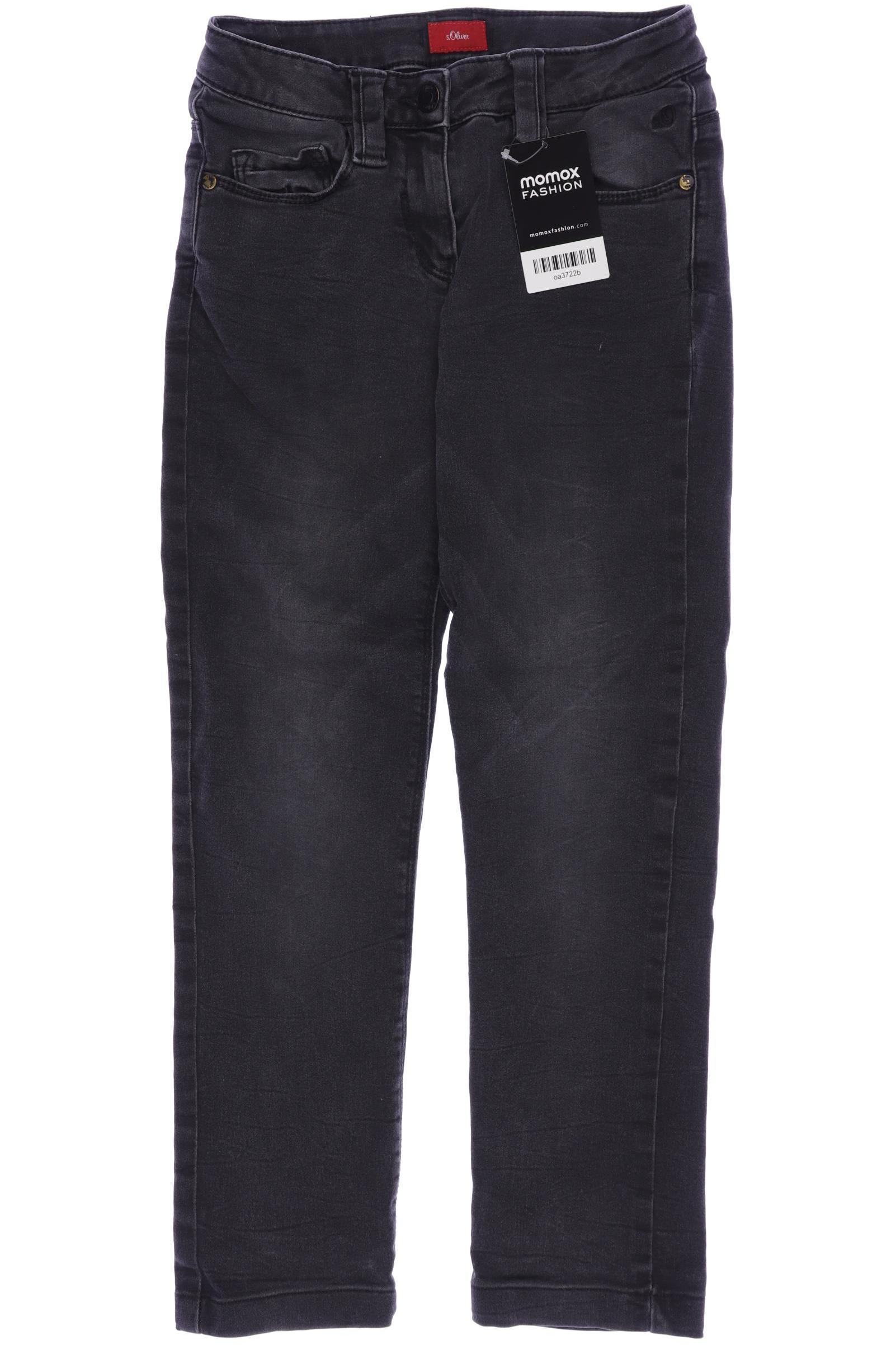 

s.Oliver Damen Jeans, grau, Gr. 140