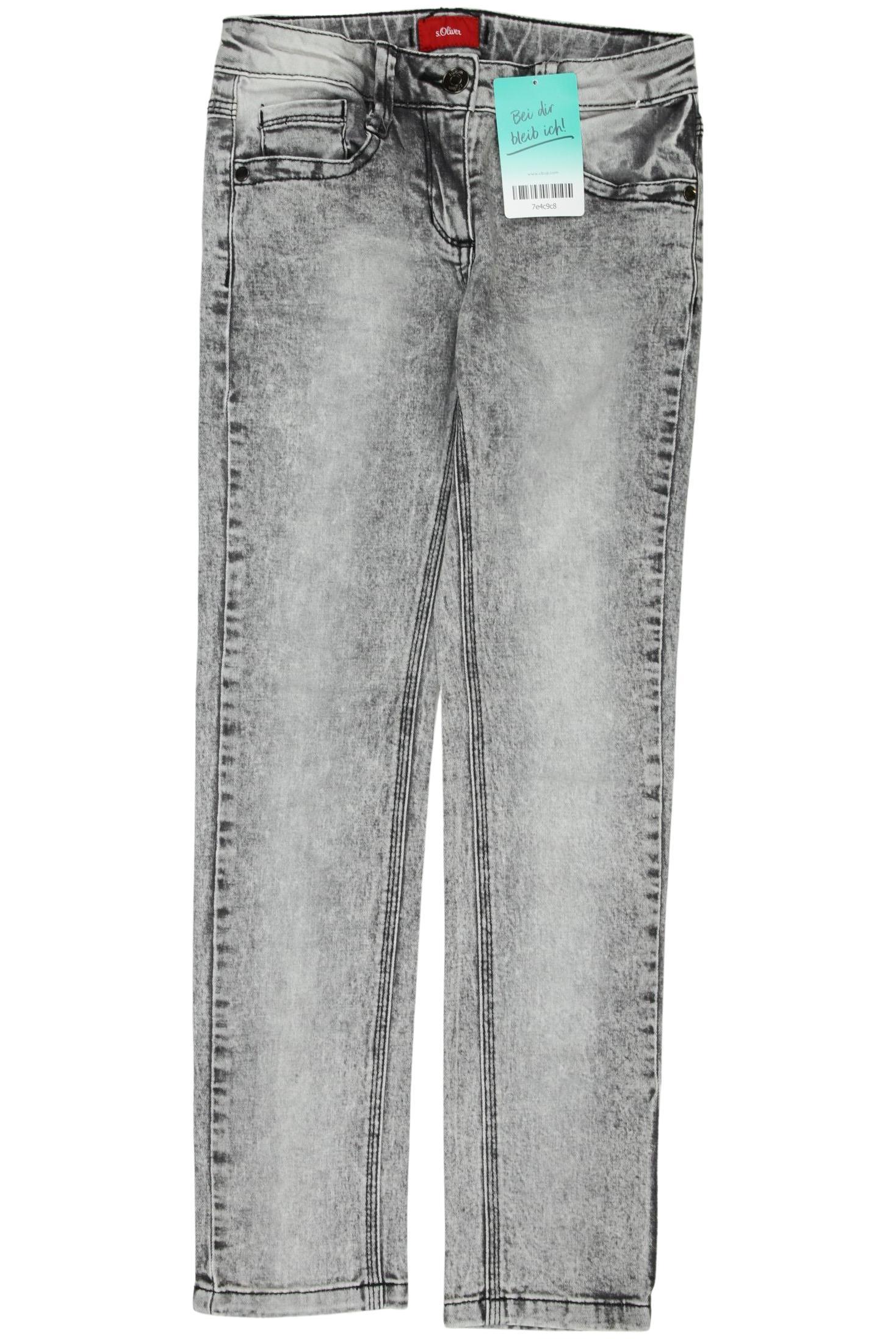 

s.Oliver Mädchen Jeans, grau, Gr. 140