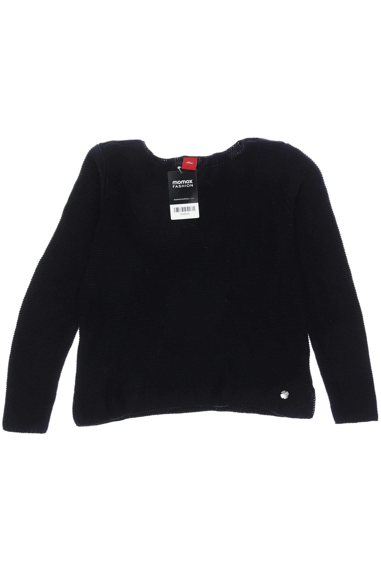 

s.Oliver Damen Pullover, schwarz, Gr. 152