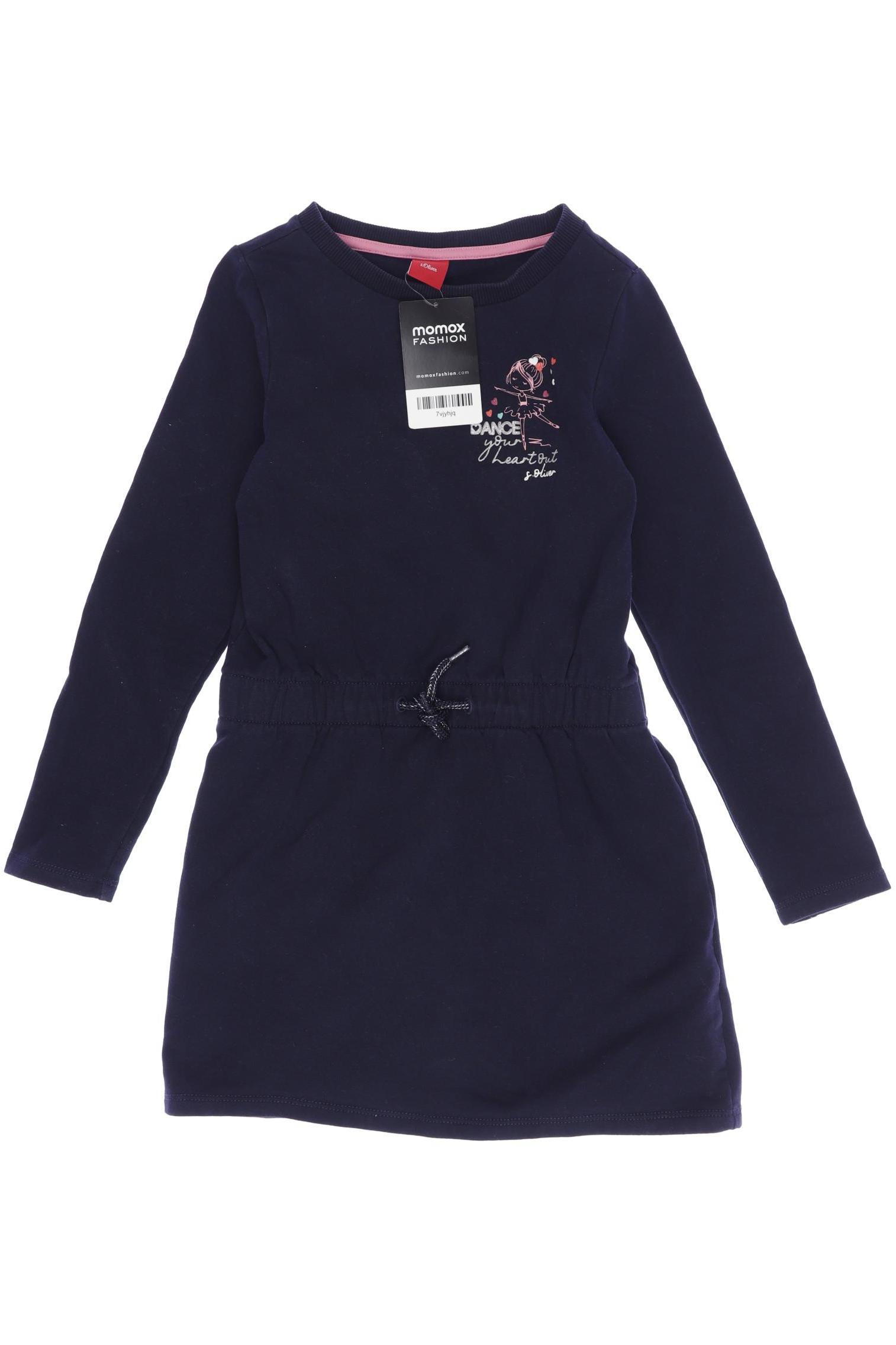 

s.Oliver Mädchen Kleid, marineblau