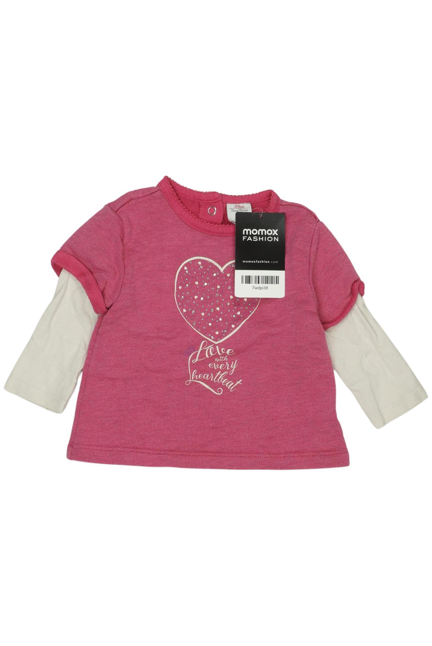 

s.Oliver Mädchen Langarmshirt, pink, Gr. 62