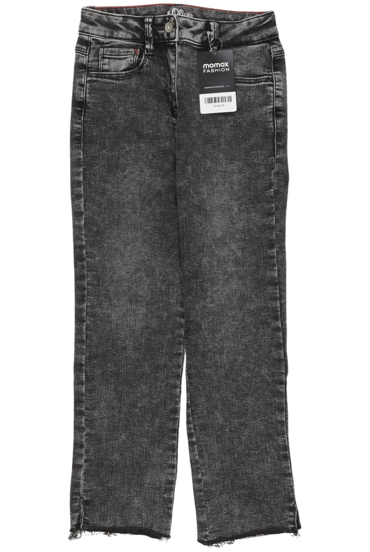 

s.Oliver Damen Jeans, grau, Gr. 146