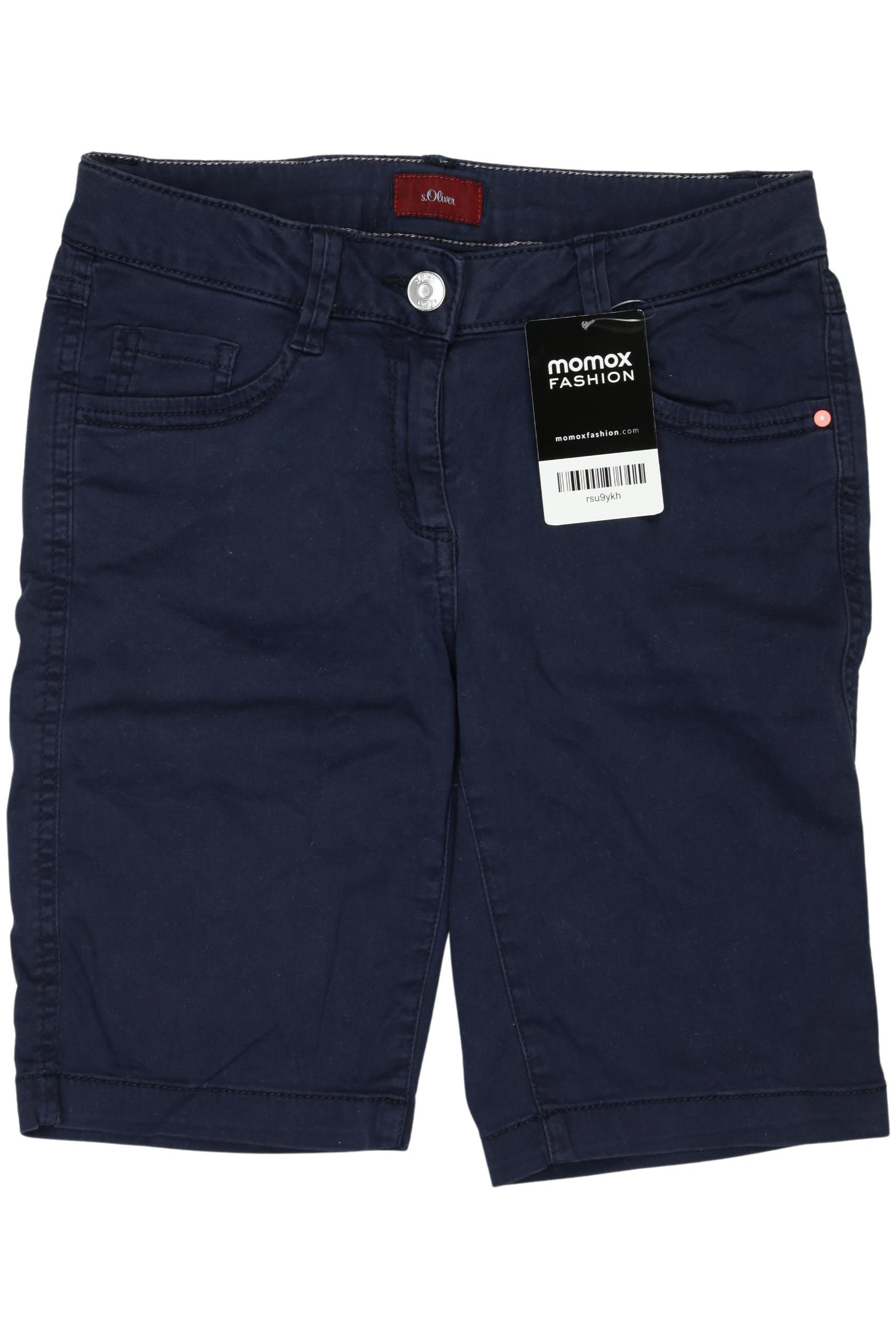 

s.Oliver Damen Shorts, marineblau, Gr. 152