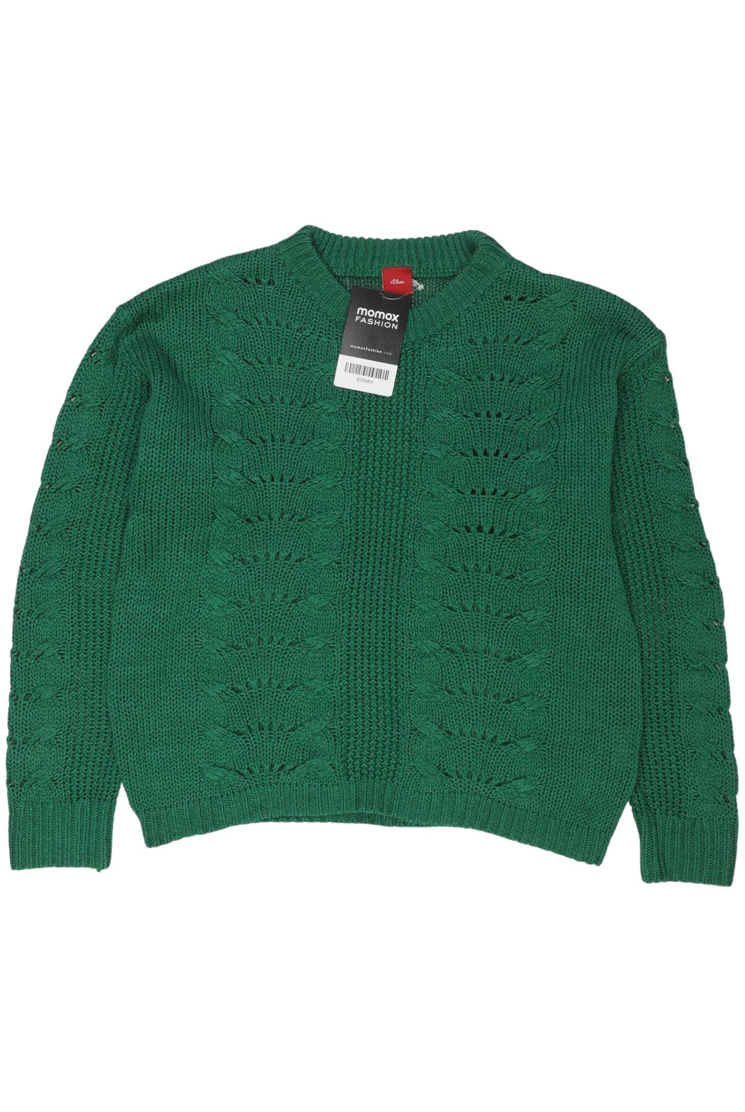 

s.Oliver Damen Pullover, grün, Gr. 164