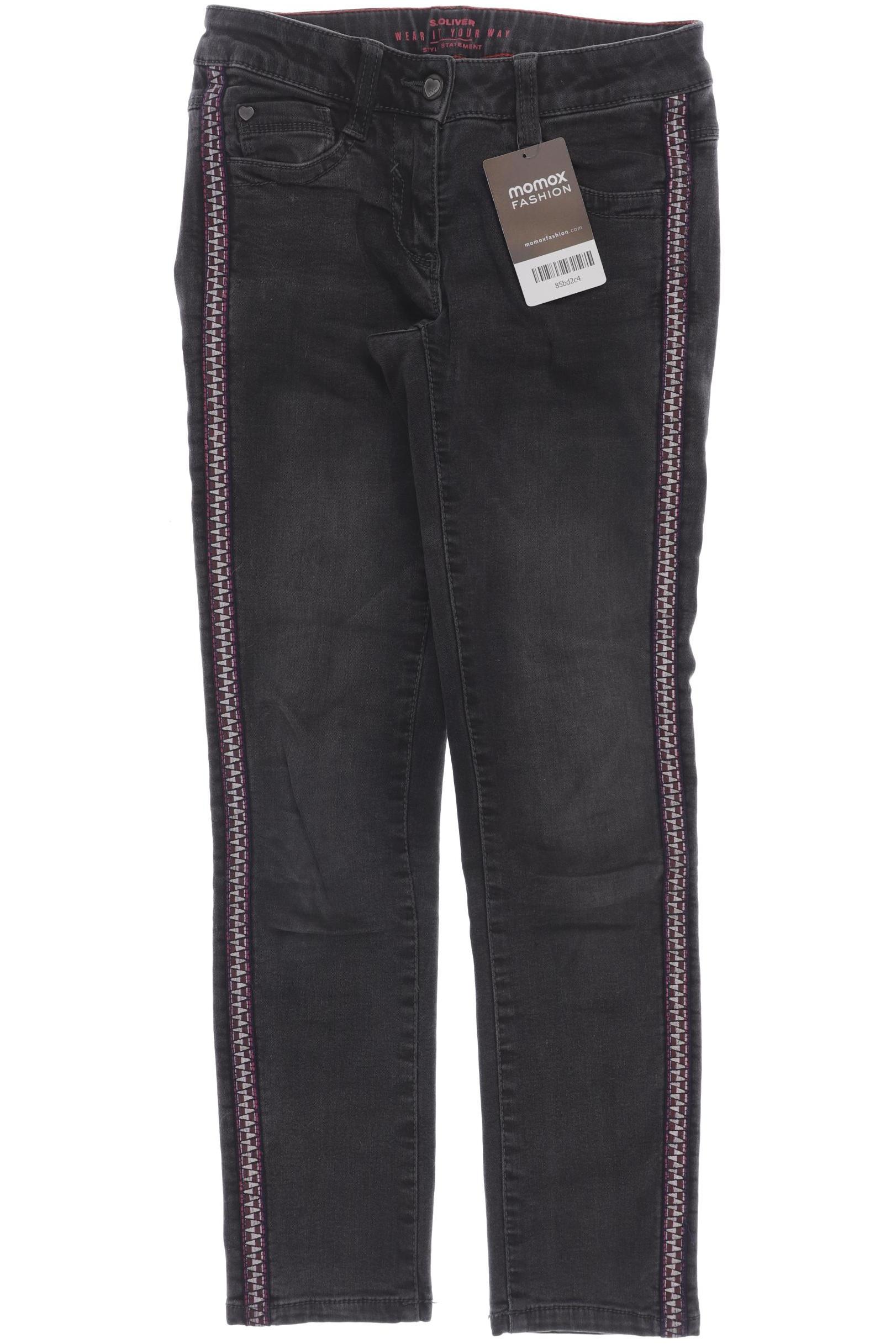 

s.Oliver Damen Jeans, grau, Gr. 134