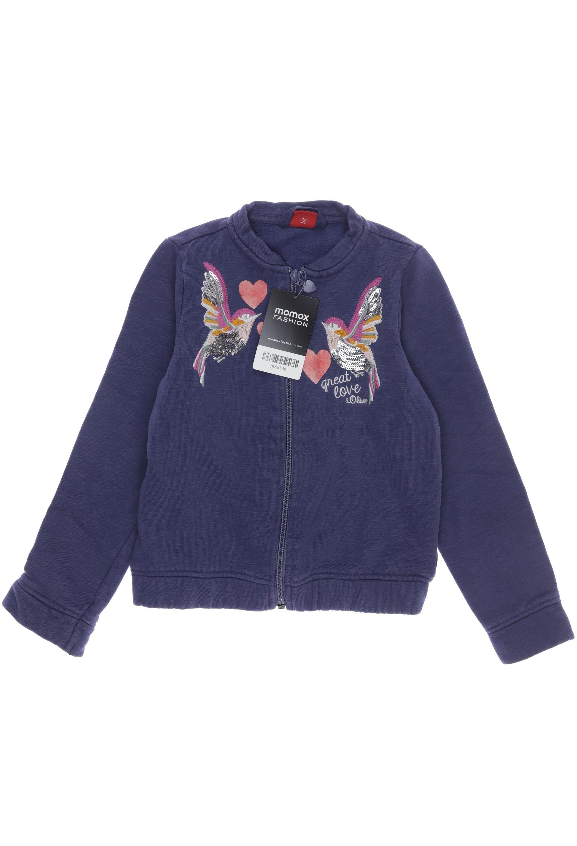 

s.Oliver Damen Hoodies & Sweater, blau, Gr. 116