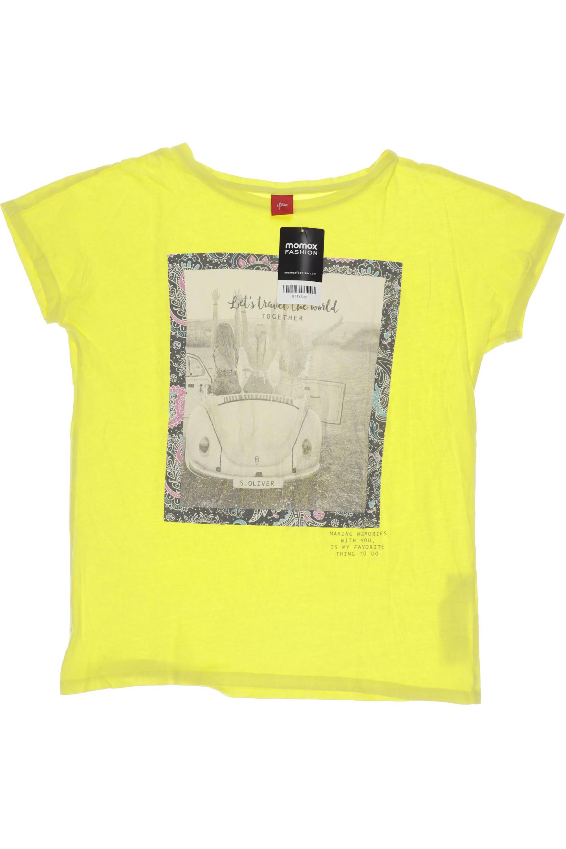 

s.Oliver Mädchen T-Shirt, gelb
