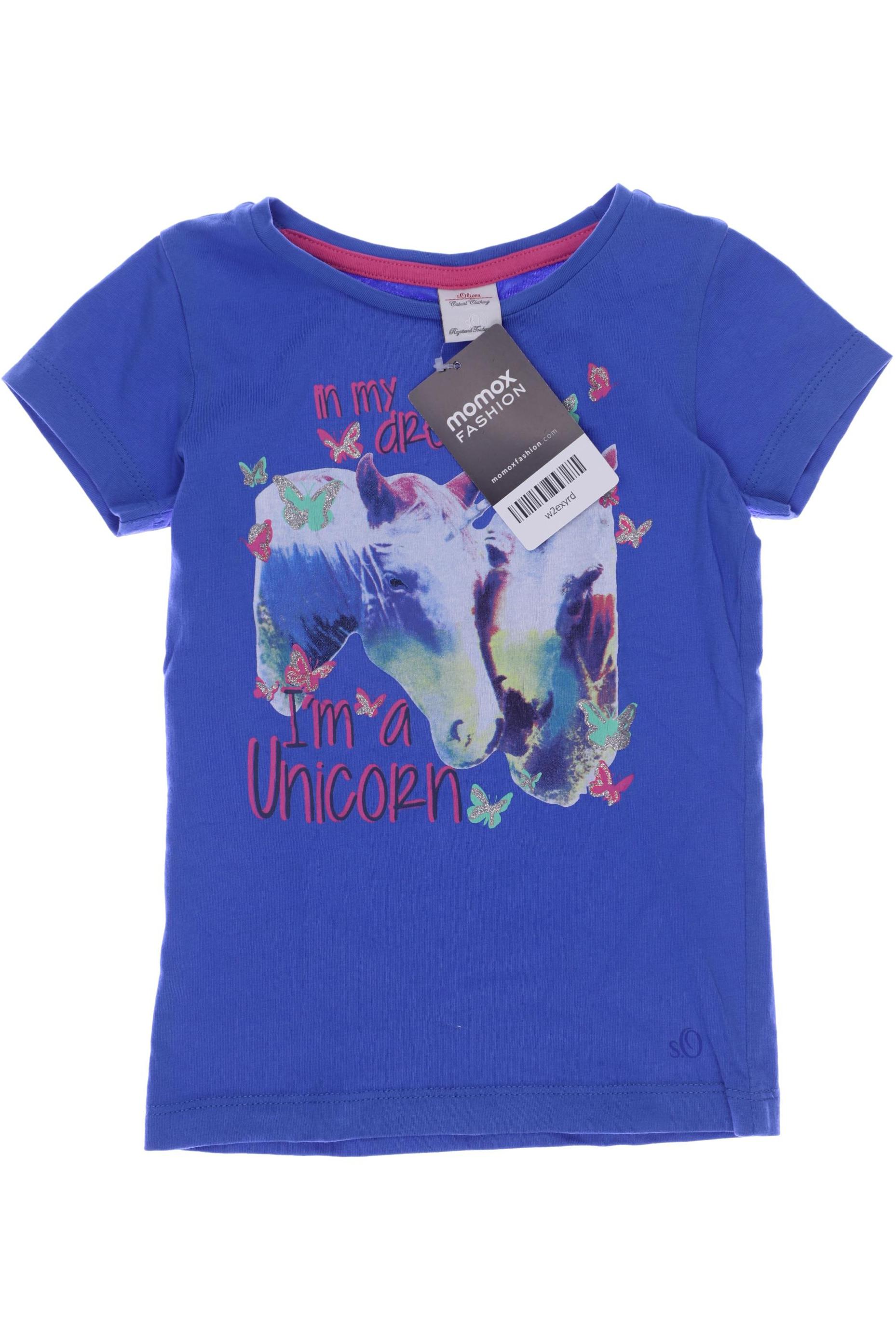 

s.Oliver Mädchen T-Shirt, blau