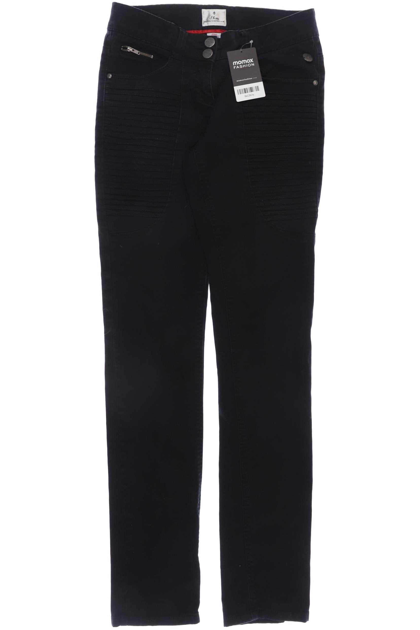 

s.Oliver Damen Jeans, schwarz, Gr. 176