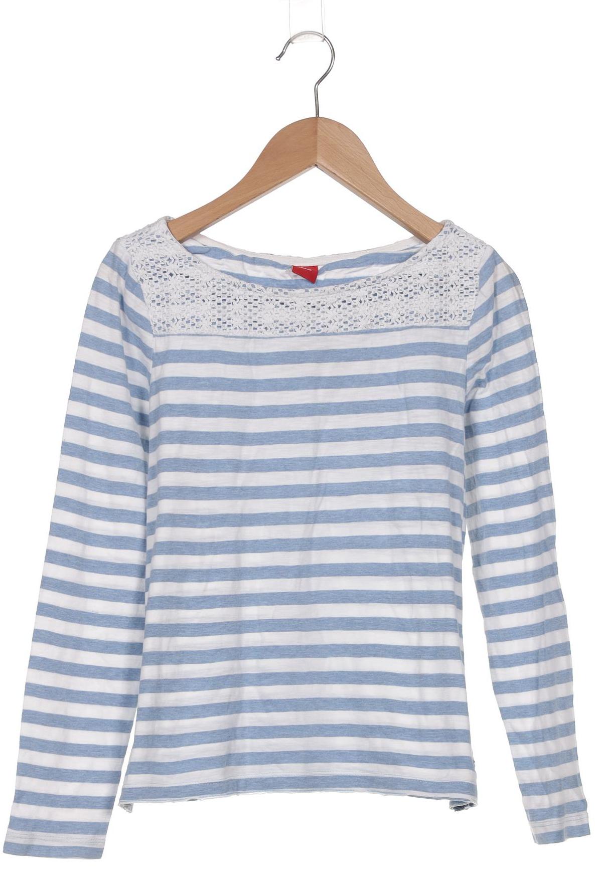 

s.Oliver Damen Langarmshirt, blau, Gr. 152