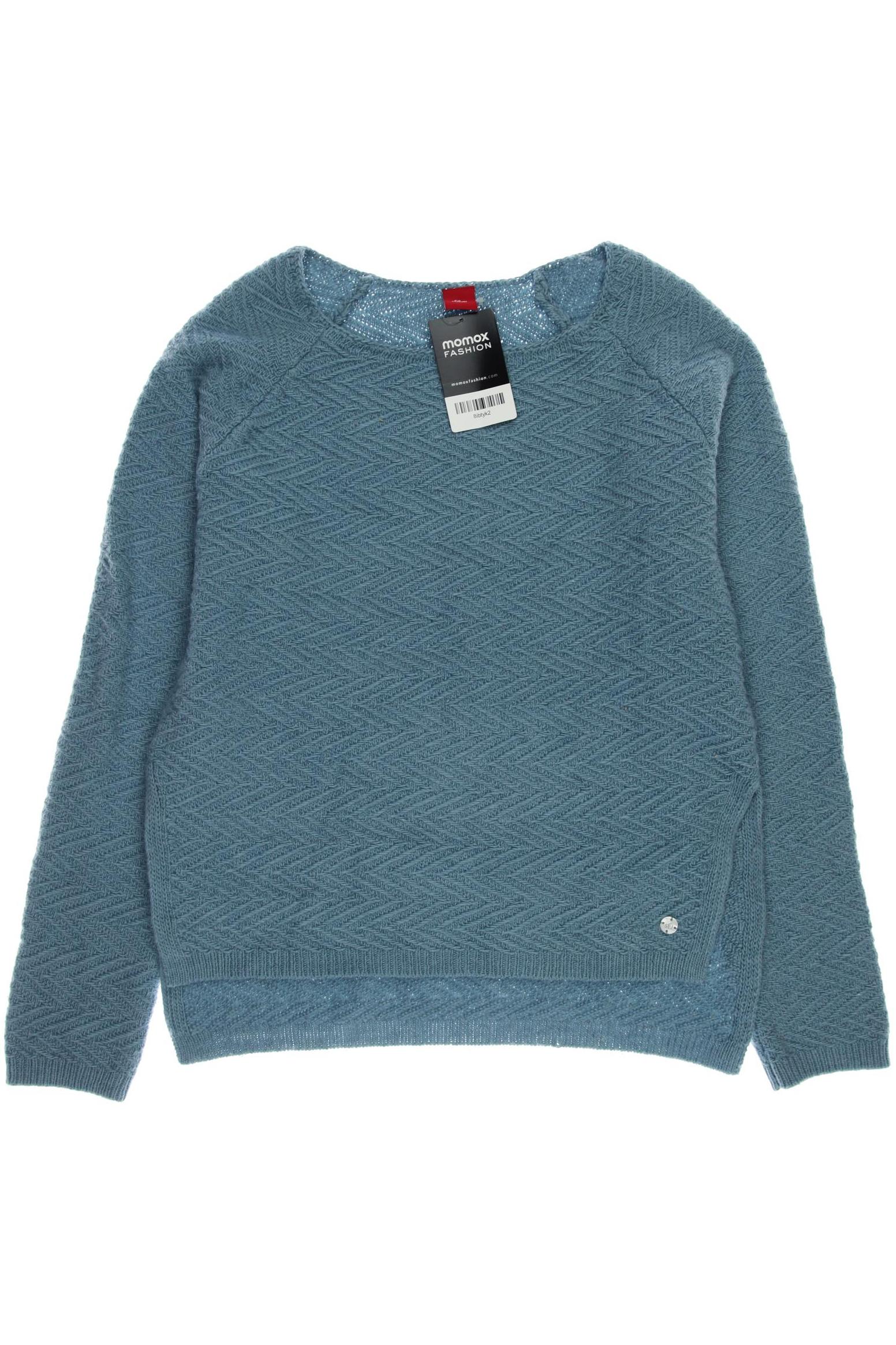 

s.Oliver Damen Pullover, blau, Gr. 176