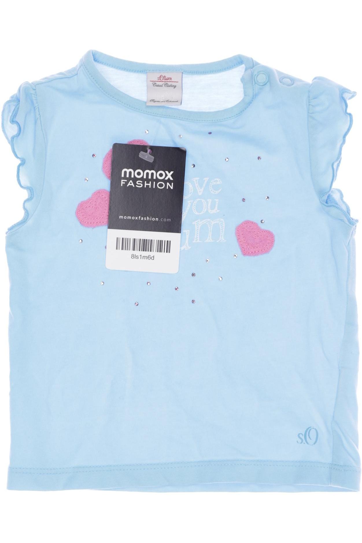 

s.Oliver Damen T-Shirt, hellblau, Gr. 68