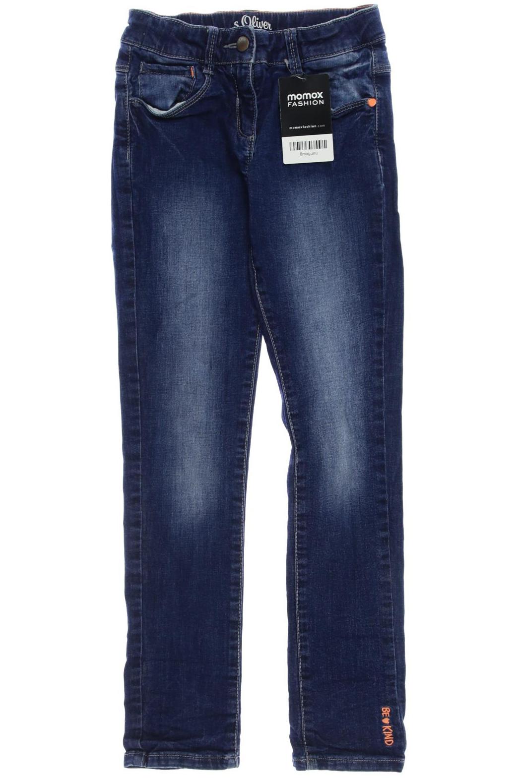 

s.Oliver Damen Jeans, blau, Gr. 134