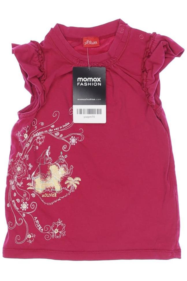 

s.Oliver Damen T-Shirt, pink, Gr. 92