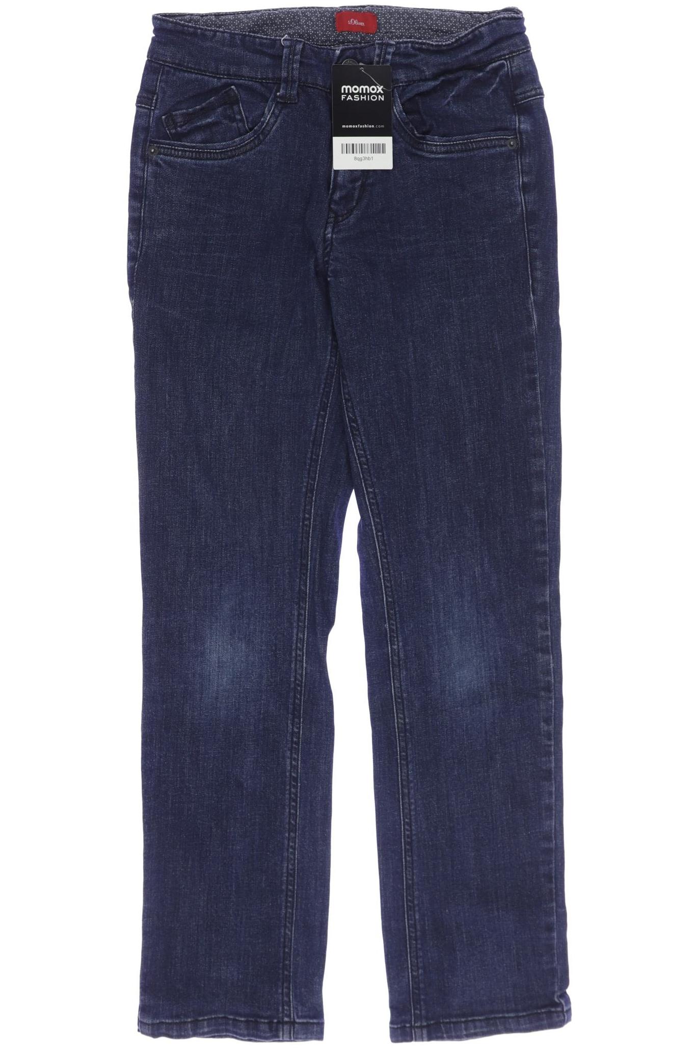 

s.Oliver Damen Jeans, marineblau, Gr. 128
